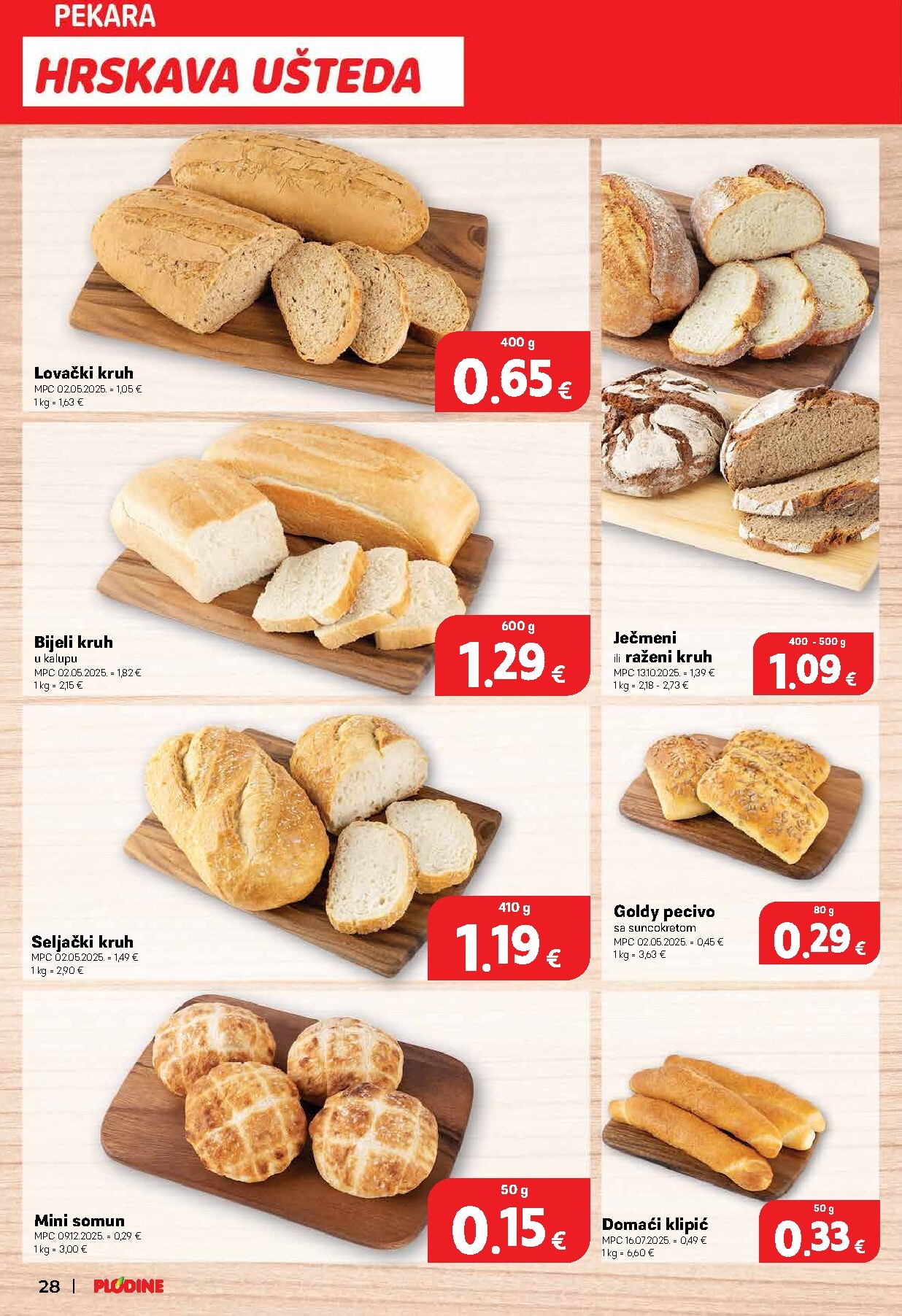 plodine - Prelistajte katalog Plodine, vrijedi od 18.03.2026 do 24.03.2026 - page: 28