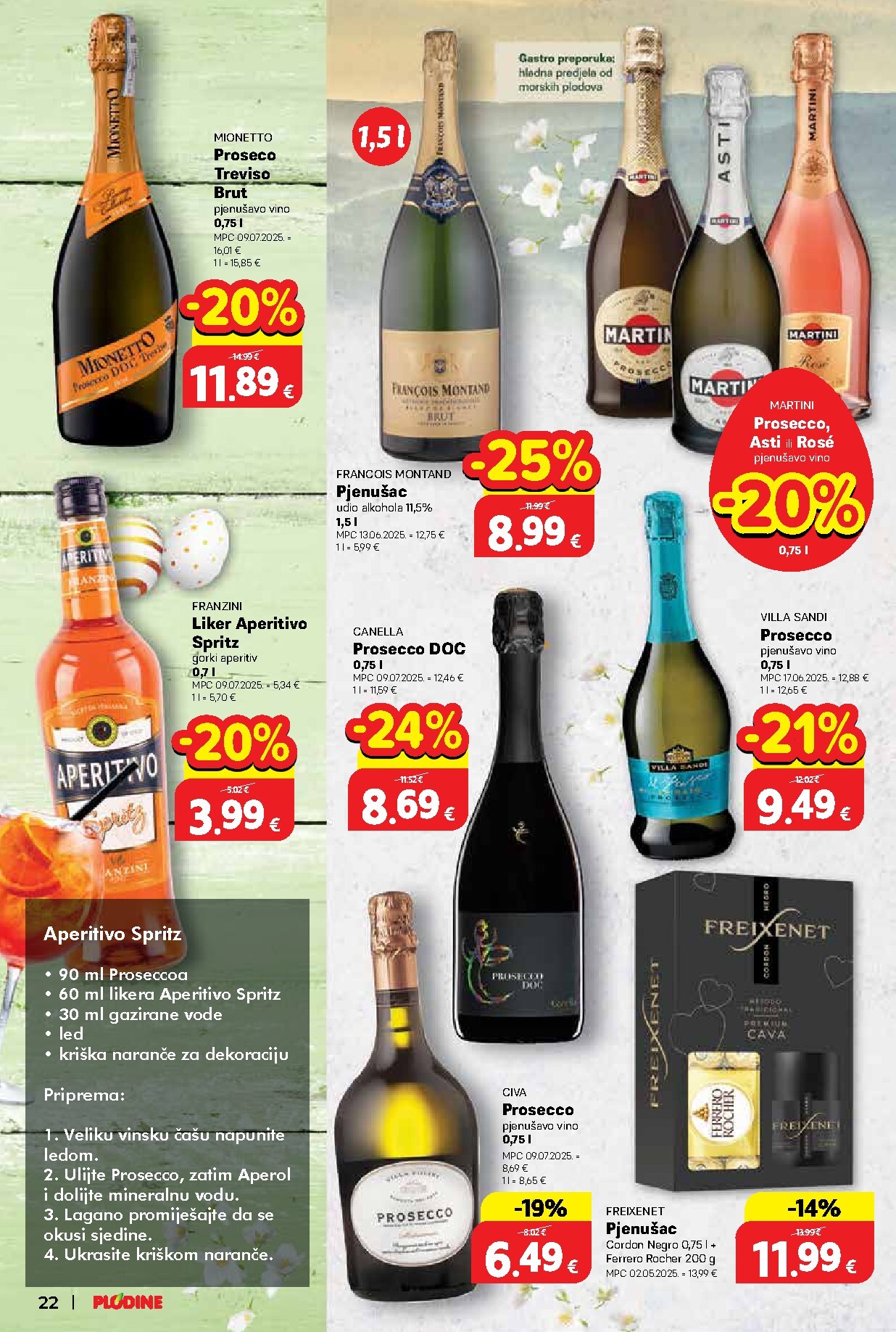 plodine - Prelistajte katalog Plodine - Uskrs Delicije, vrijedi od 18.03.2026 do 04.04.2026 - page: 22