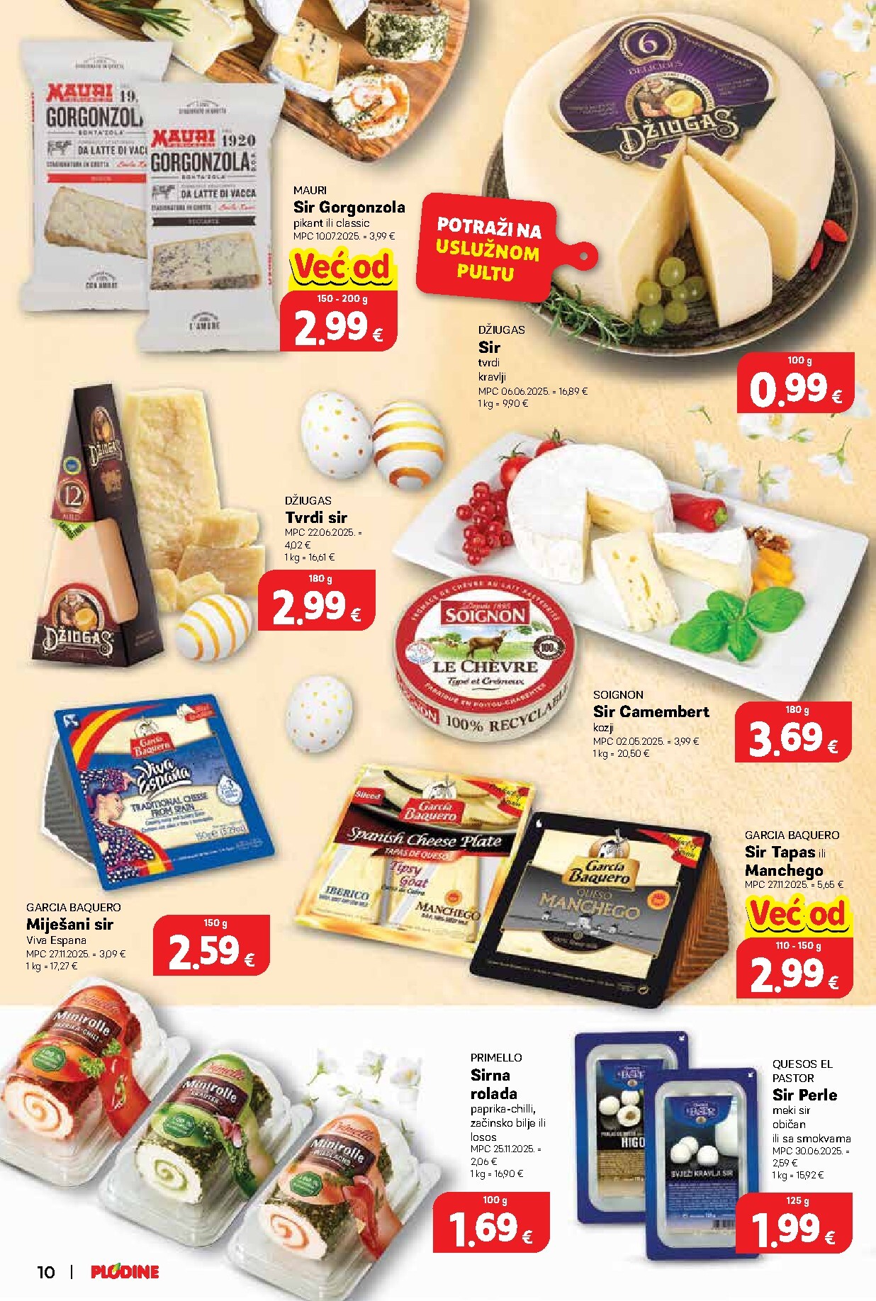 plodine - Prelistajte katalog Plodine - Uskrs Delicije, vrijedi od 18.03.2026 do 04.04.2026 - page: 10