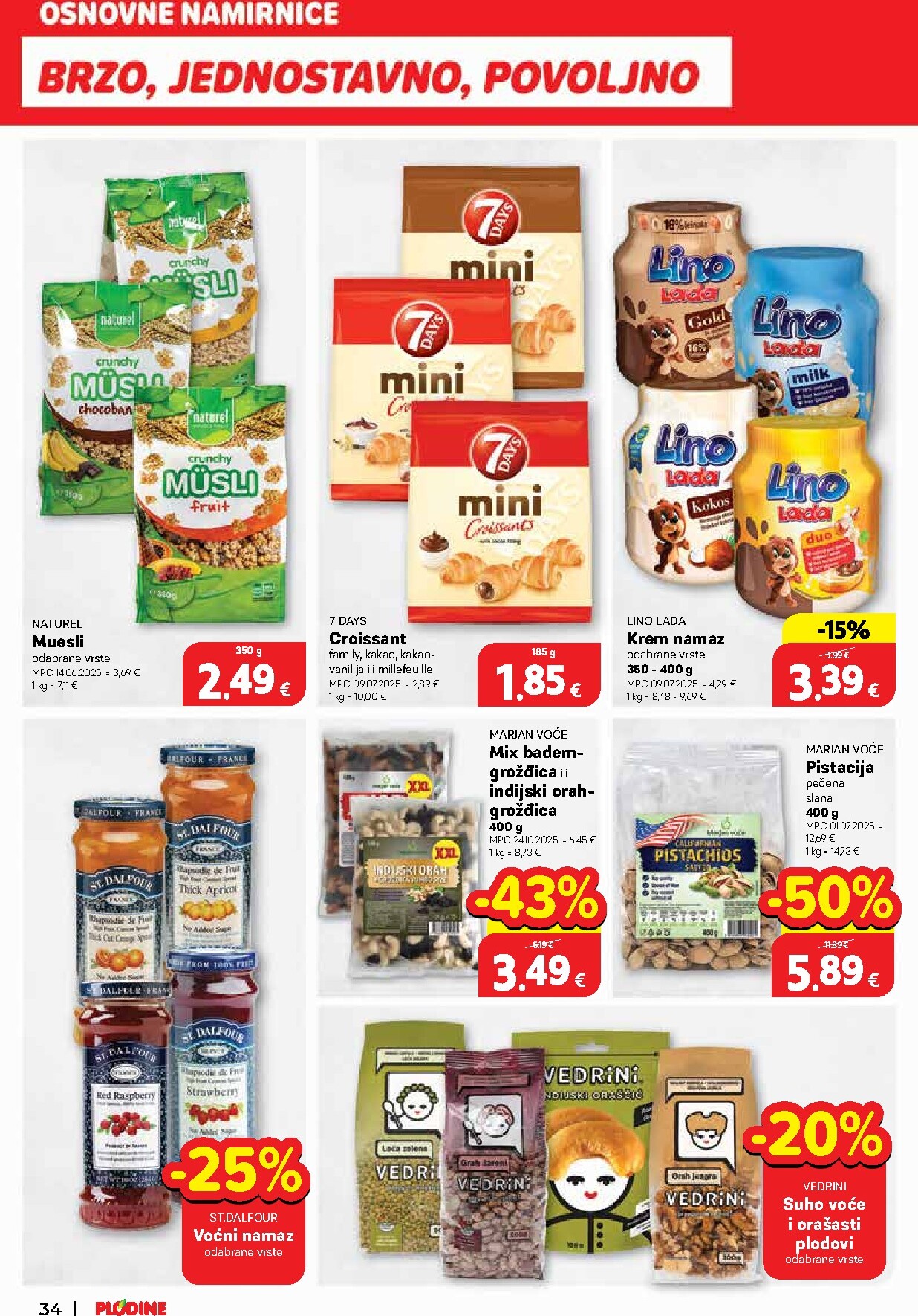 plodine - Prelistajte katalog Plodine, vrijedi od 25.03.2026 do 31.03.2026 - page: 34
