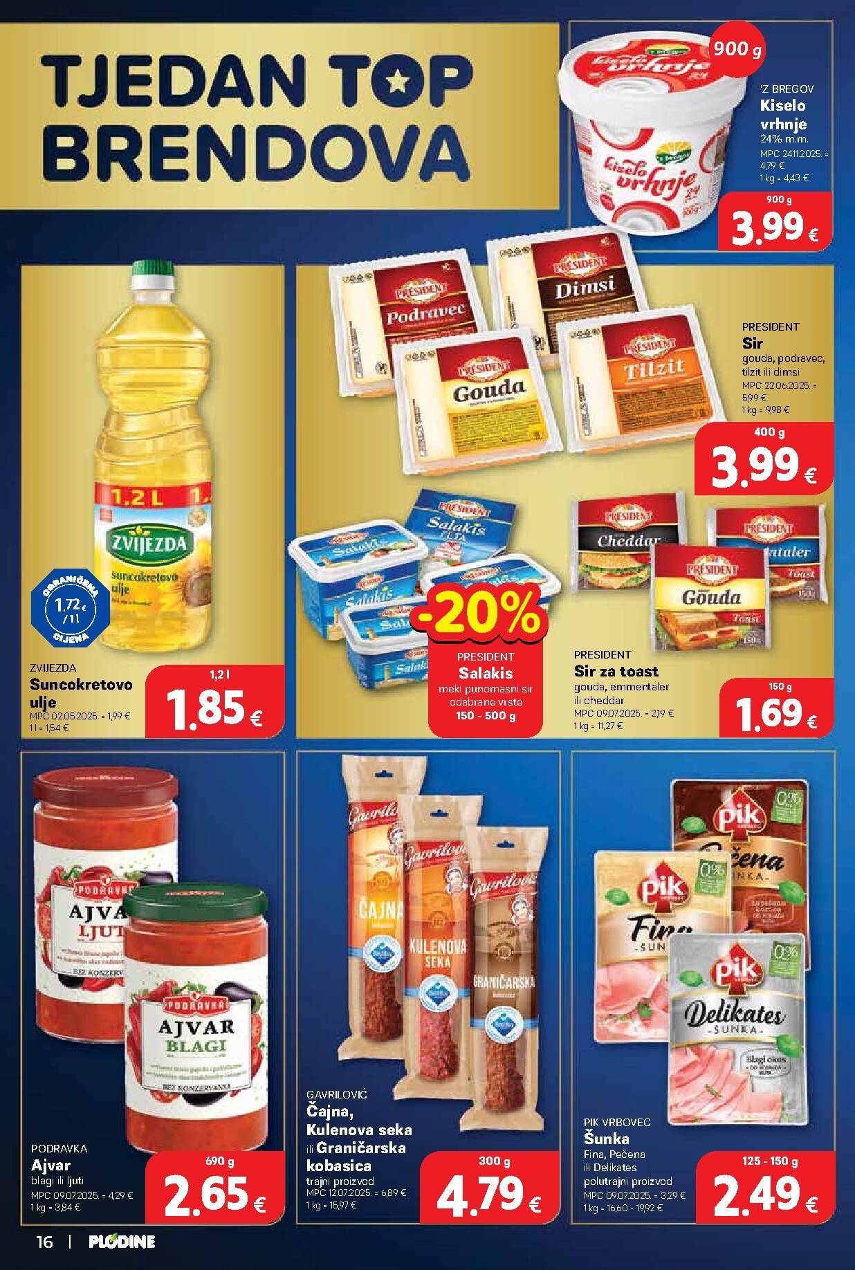 plodine - Prelistajte katalog Plodine, vrijedi od 25.03.2026 do 31.03.2026 - page: 16
