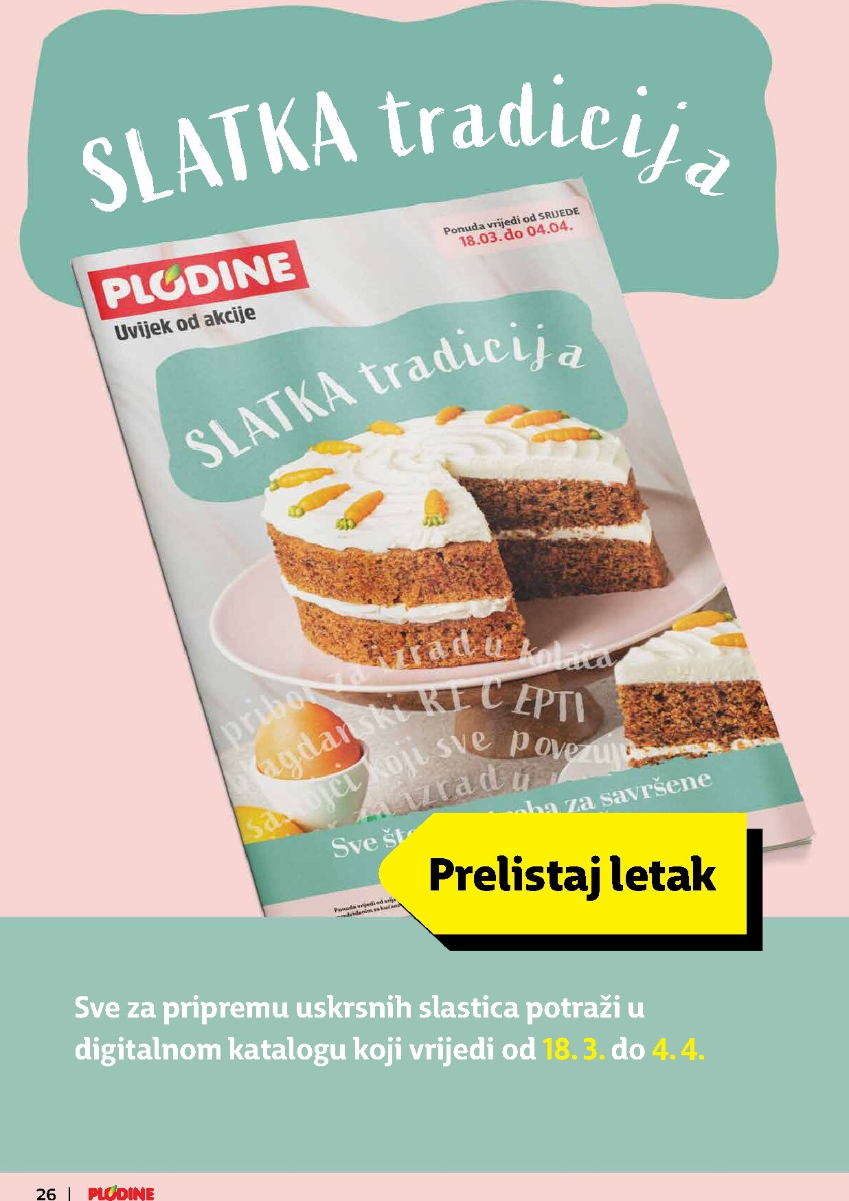 plodine - Prelistajte katalog Plodine, vrijedi od 01.04.2026 do 07.04.2026 - page: 26