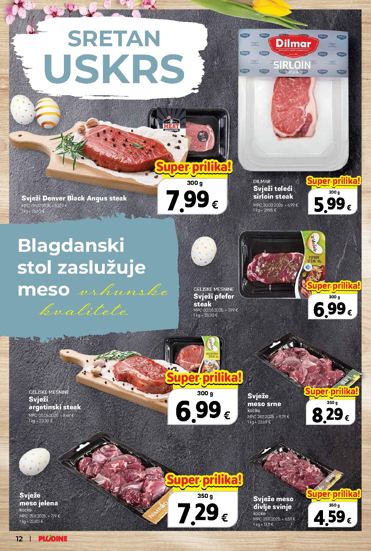 plodine - Prelistajte katalog Plodine, vrijedi od 01.04.2026 do 07.04.2026 - page: 12