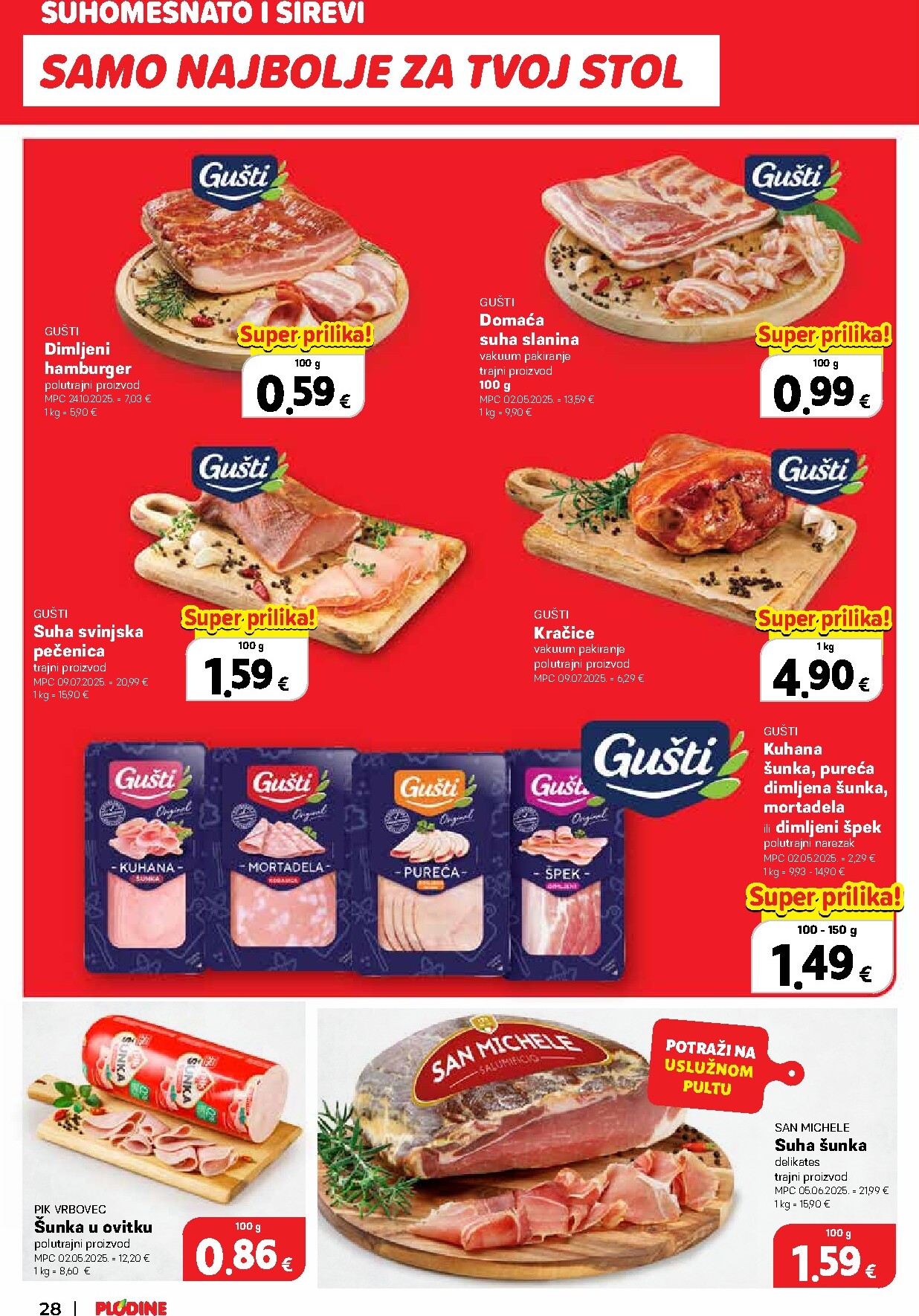 plodine - Prelistajte katalog Plodine, vrijedi od 08.04.2026 do 14.04.2026 - page: 28