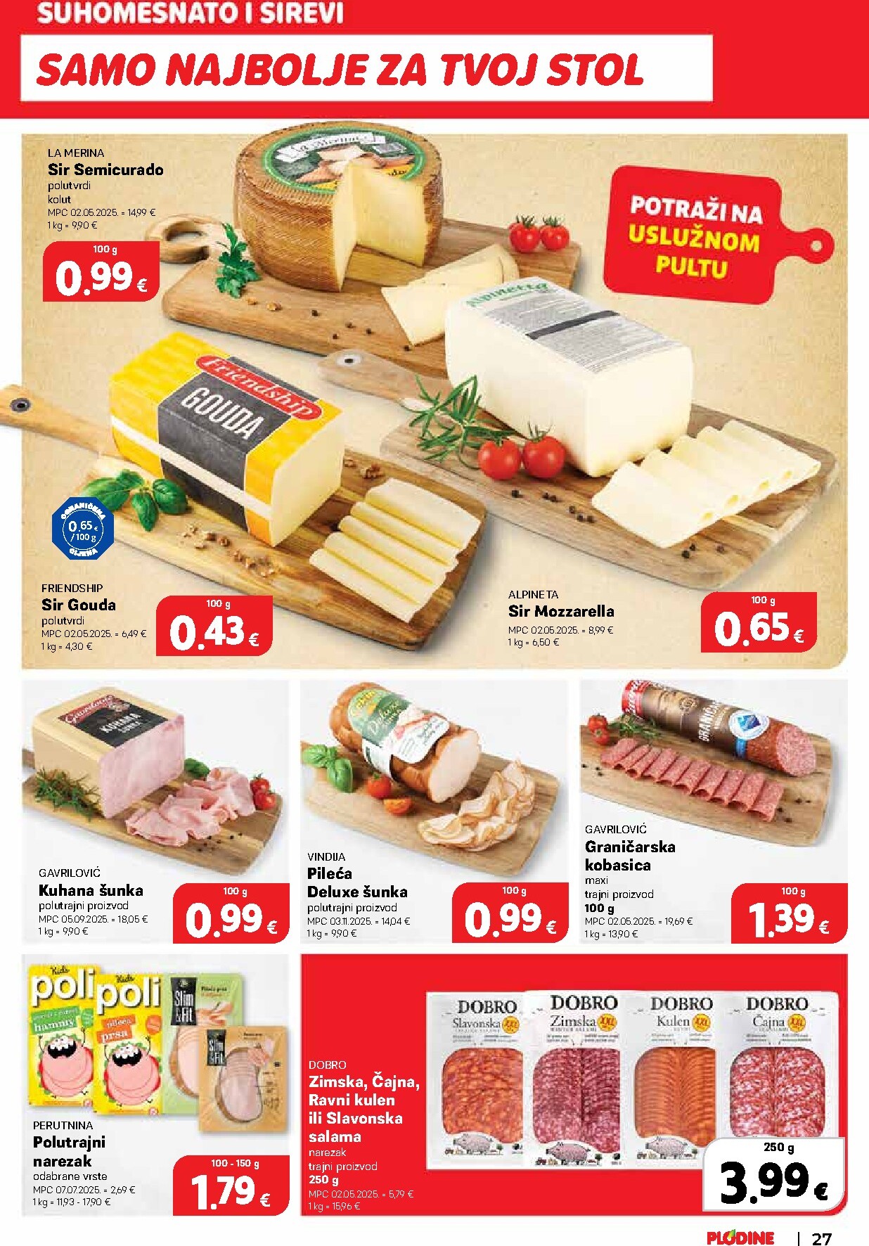 plodine - Prelistajte katalog Plodine, vrijedi od 08.04.2026 do 14.04.2026 - page: 27