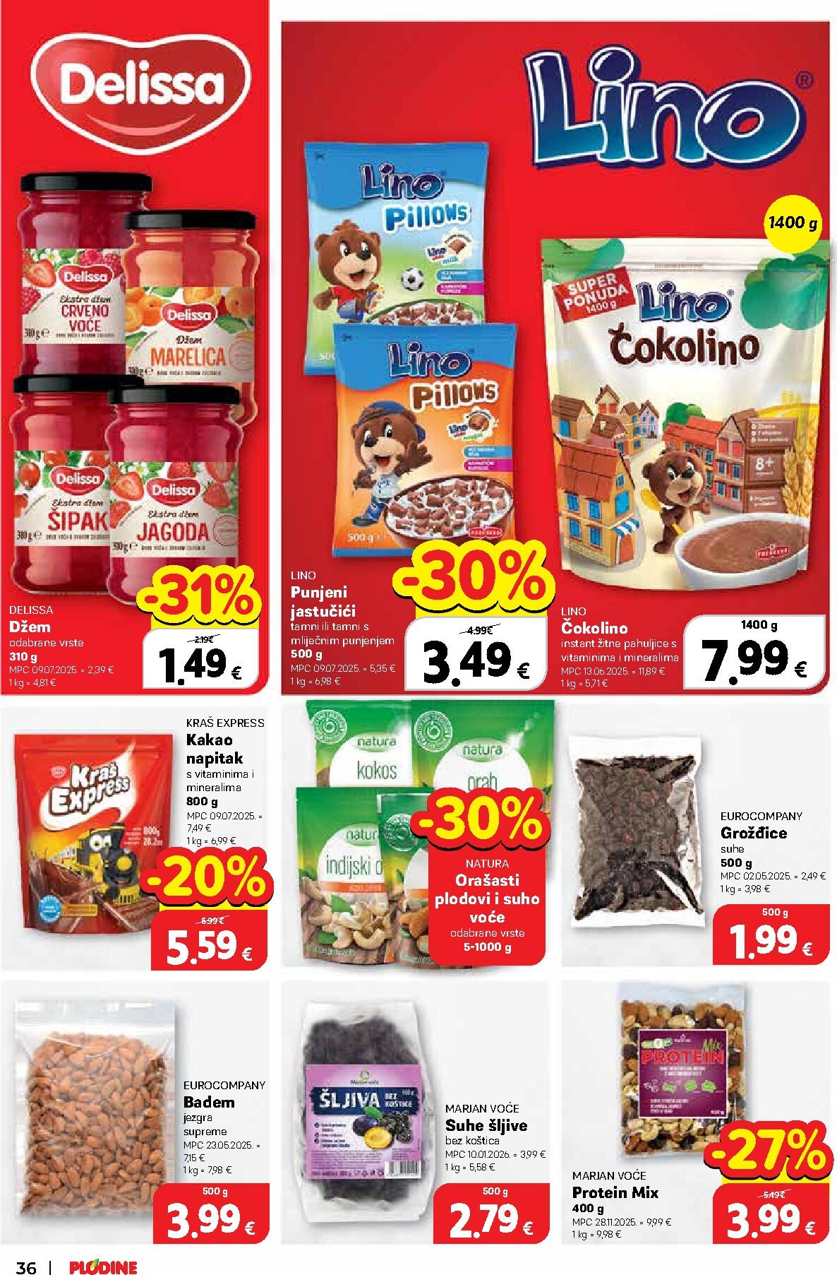 plodine - Prelistajte katalog Plodine, vrijedi od 08.04.2026 do 14.04.2026 - page: 36