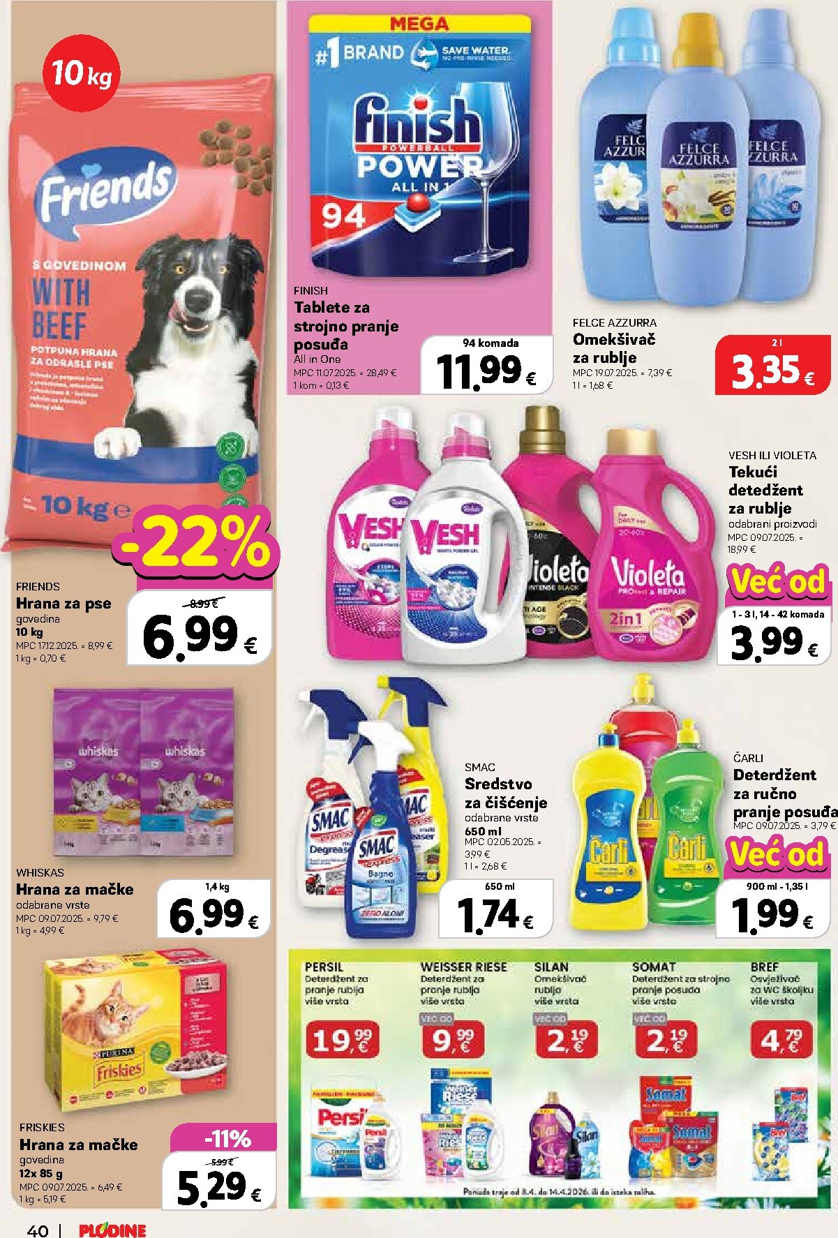 plodine - Prelistajte katalog Plodine, vrijedi od 08.04.2026 do 14.04.2026 - page: 40
