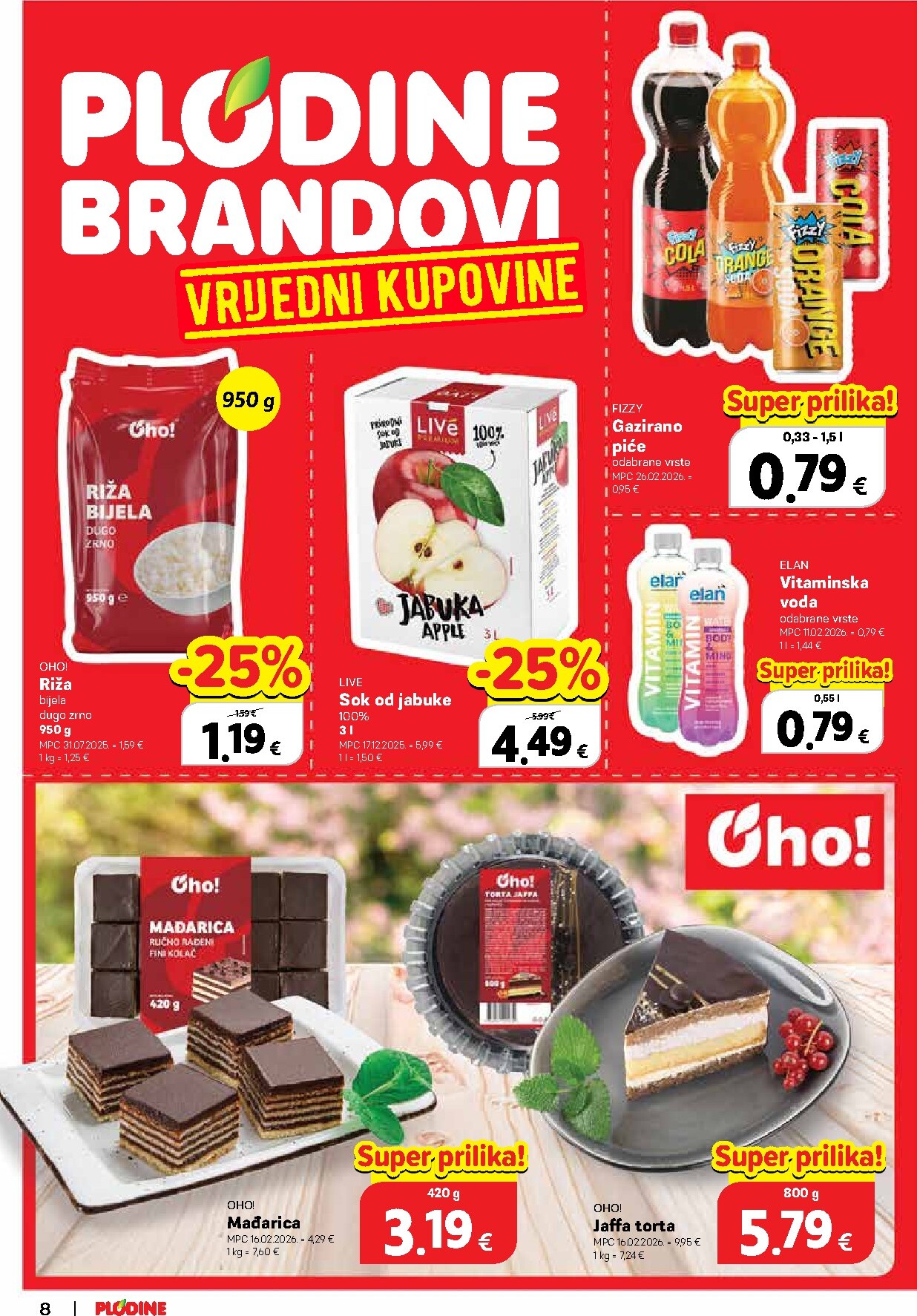 plodine - Prelistajte katalog Plodine, vrijedi od 08.04.2026 do 14.04.2026 - page: 8