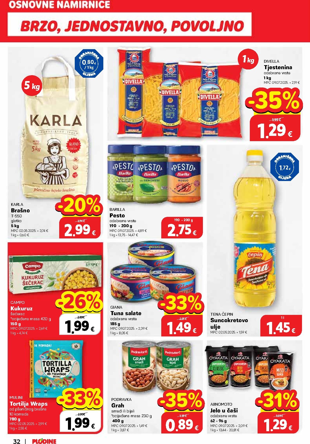 plodine - Prelistajte katalog Plodine, vrijedi od 08.04.2026 do 14.04.2026 - page: 32