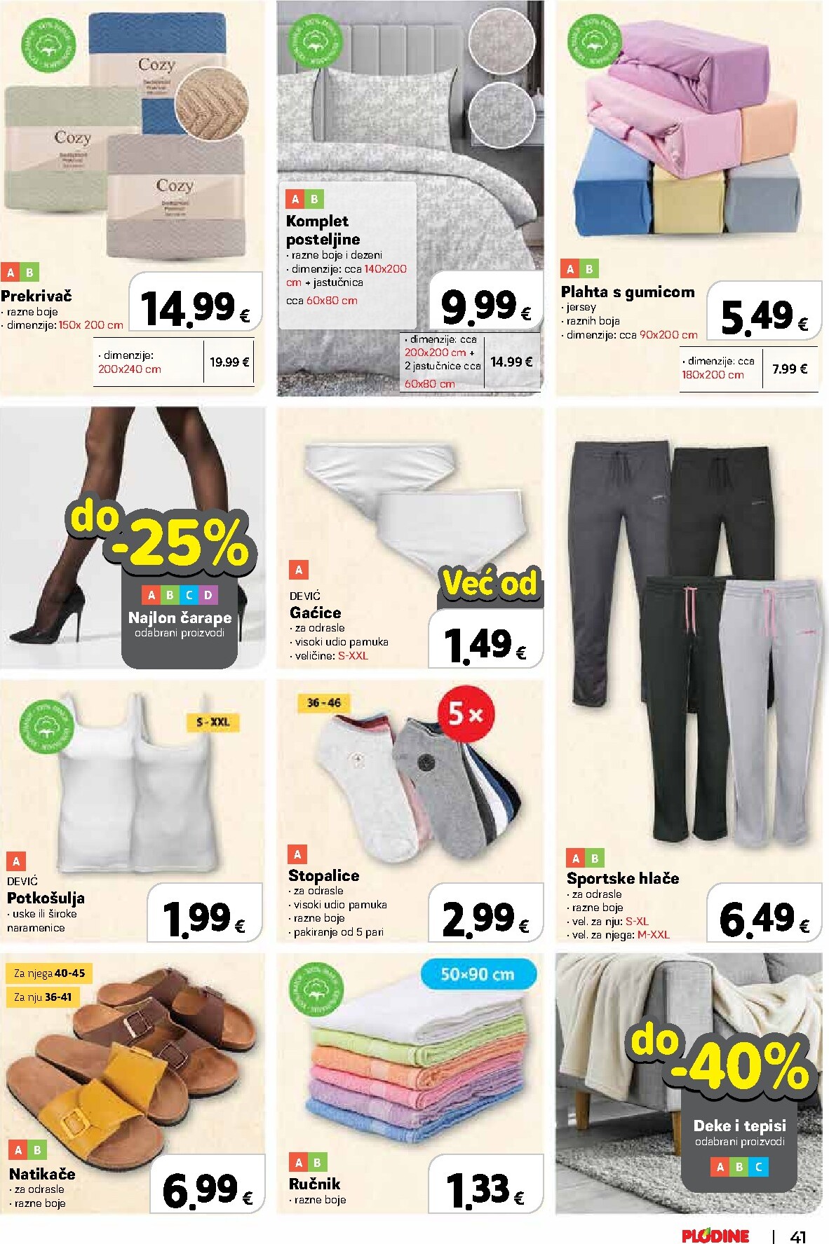 plodine - Prelistajte katalog Plodine, vrijedi od 08.04.2026 do 14.04.2026 - page: 41
