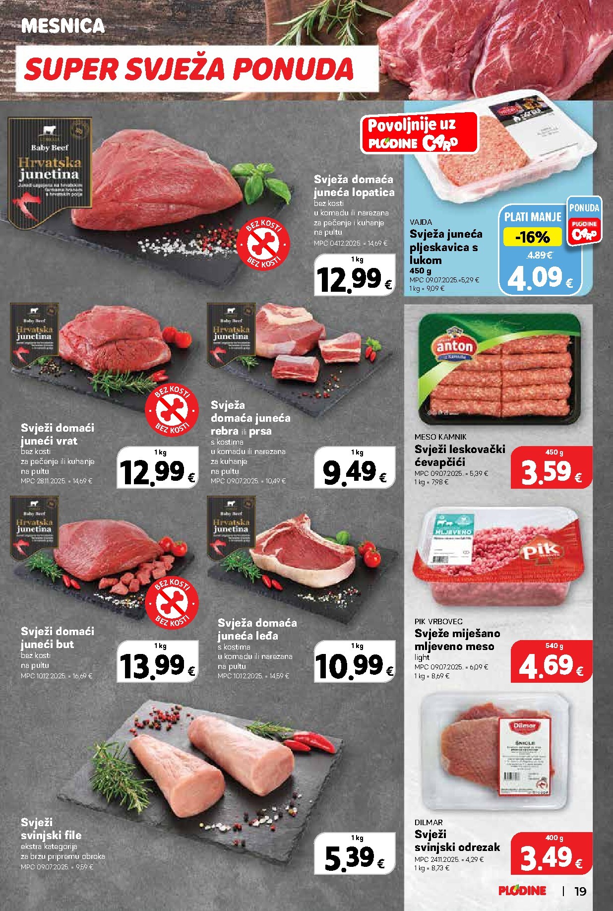 plodine - Prelistajte katalog Plodine, vrijedi od 08.04.2026 do 14.04.2026 - page: 19