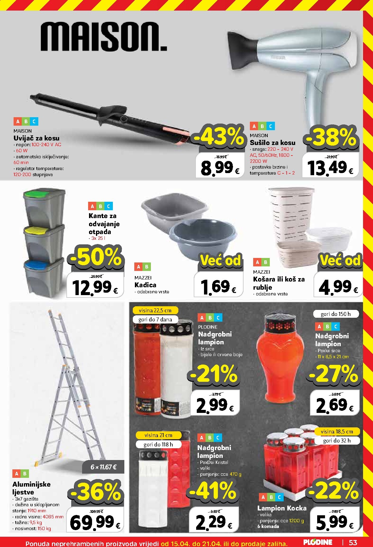 plodine - Plodine letak za sljedeći tjedan od srijede 15.04.2026 do utorka 21.04.2026 - page: 53