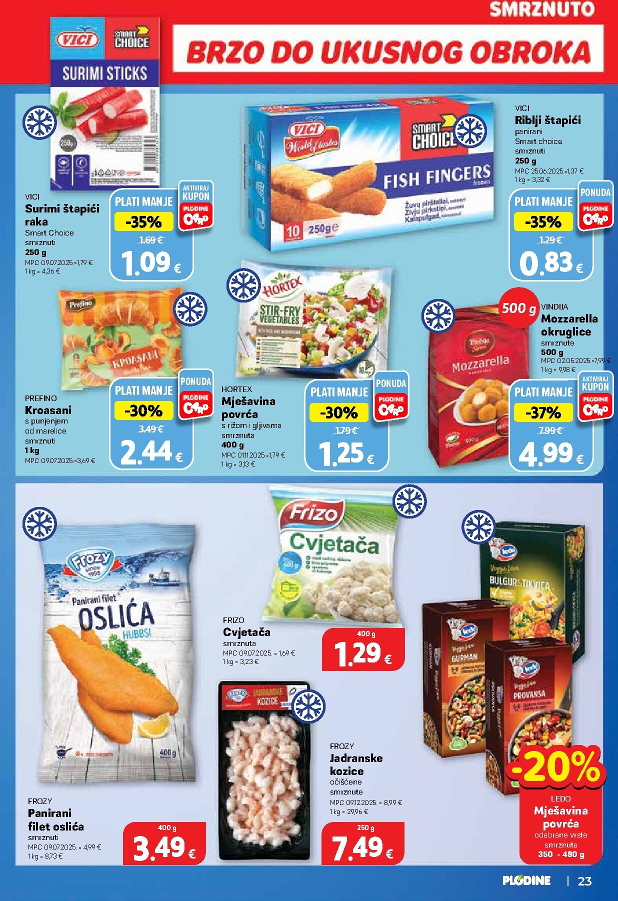plodine - Plodine letak za sljedeći tjedan od srijede 15.04.2026 do utorka 21.04.2026 - page: 23