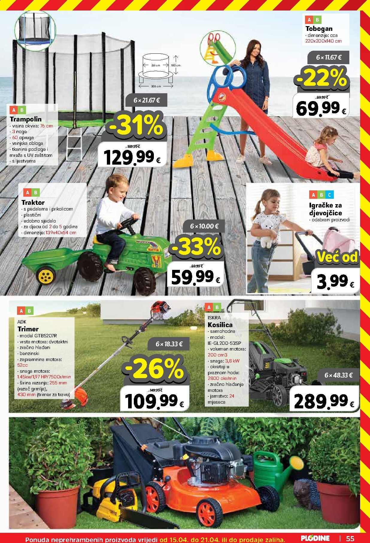 plodine - Plodine letak za sljedeći tjedan od srijede 15.04.2026 do utorka 21.04.2026 - page: 55