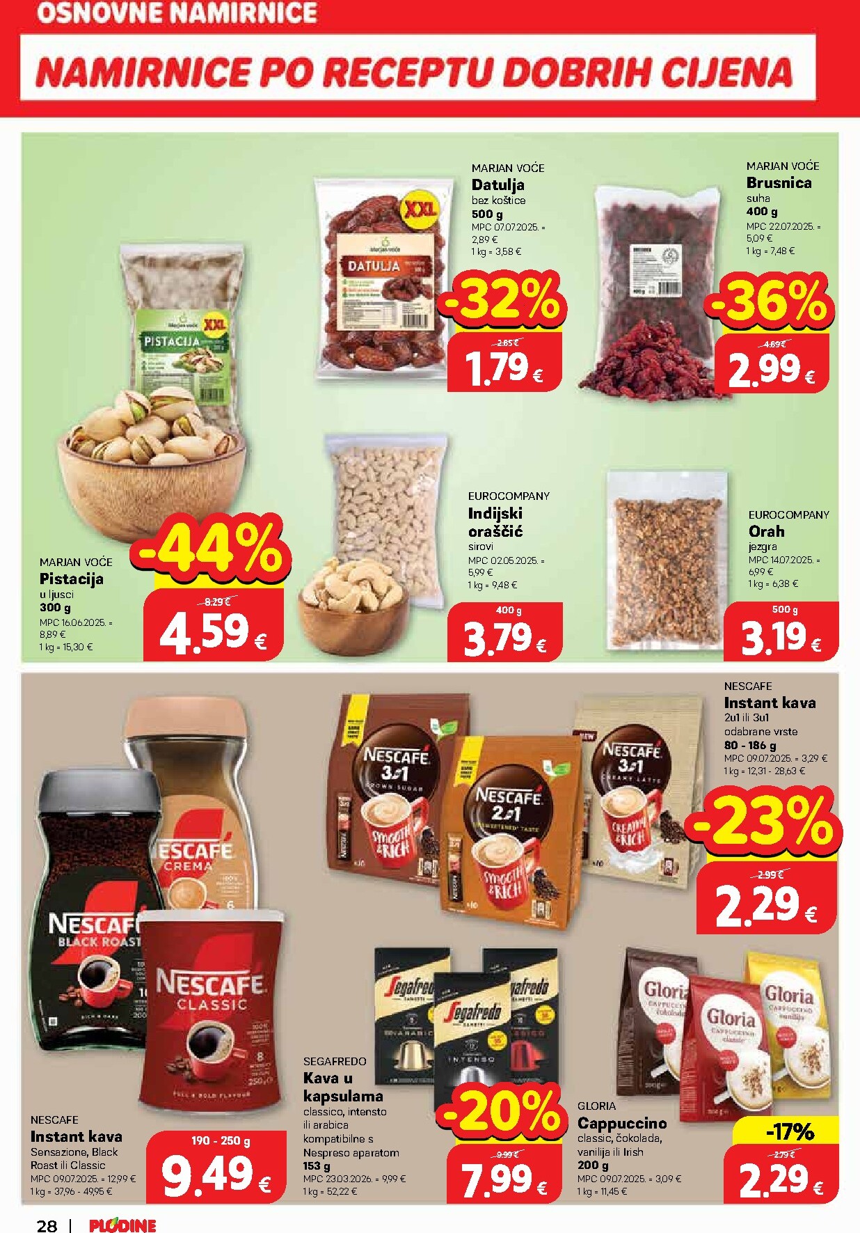 plodine - Plodine letak za sljedeći tjedan od srijede 15.04.2026 do utorka 21.04.2026 - page: 28