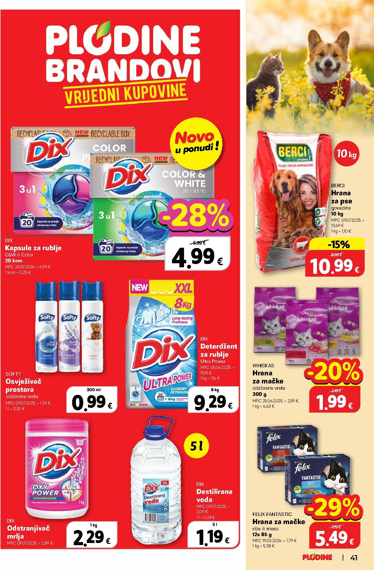 plodine - Plodine letak za sljedeći tjedan od srijede 22.04.2026 do utorka 28.04.2026 - page: 41