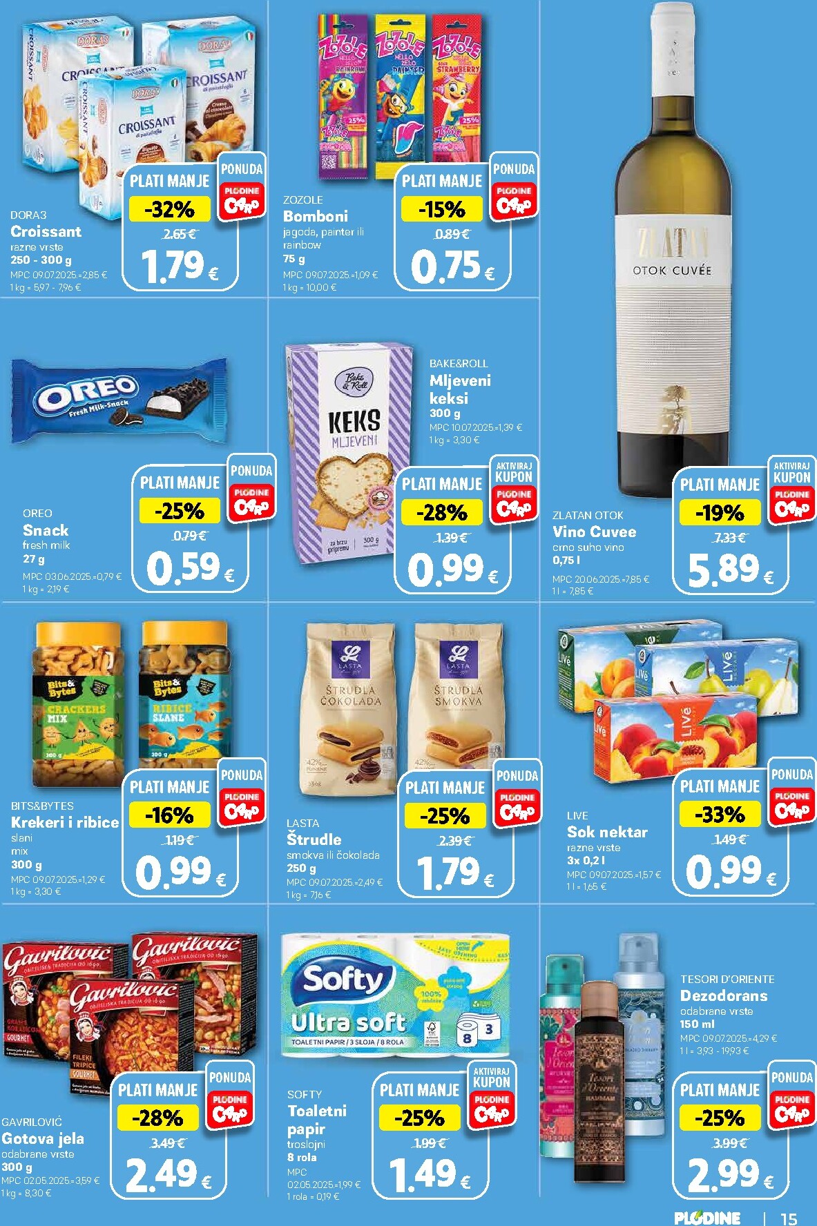 plodine - Plodine letak za sljedeći tjedan od srijede 22.04.2026 do utorka 28.04.2026 - page: 15