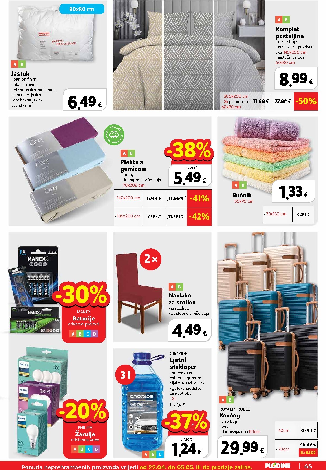 plodine - Plodine letak za sljedeći tjedan od srijede 22.04.2026 do utorka 28.04.2026 - page: 45