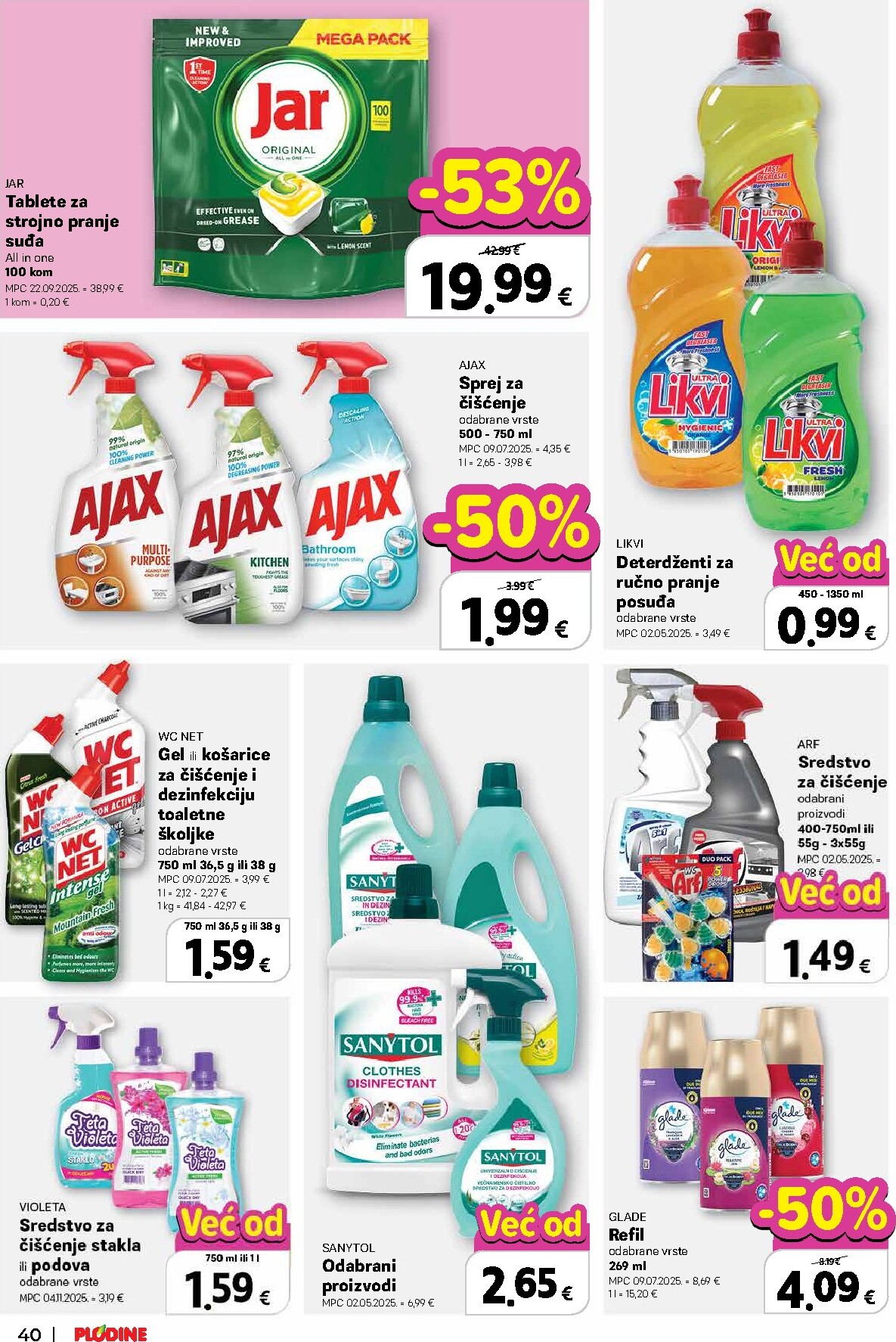 plodine - Plodine letak za sljedeći tjedan od srijede 22.04.2026 do utorka 28.04.2026 - page: 40