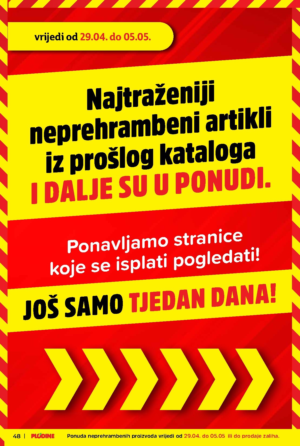 plodine - Plodine letak za sljedeći tjedan od srijede 29.04.2026 do utorka 05.05.2026 - page: 48