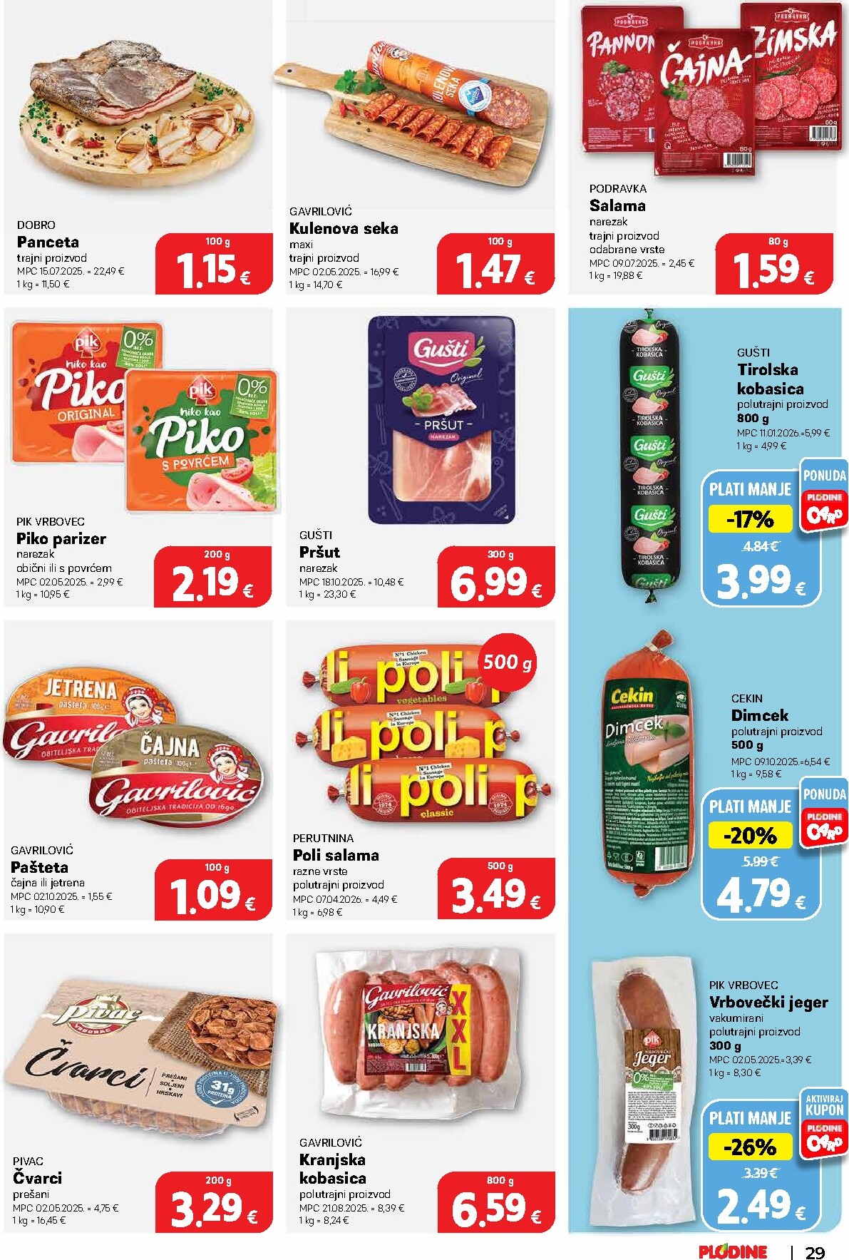 plodine - Plodine letak za sljedeći tjedan od srijede 29.04.2026 do utorka 05.05.2026 - page: 29