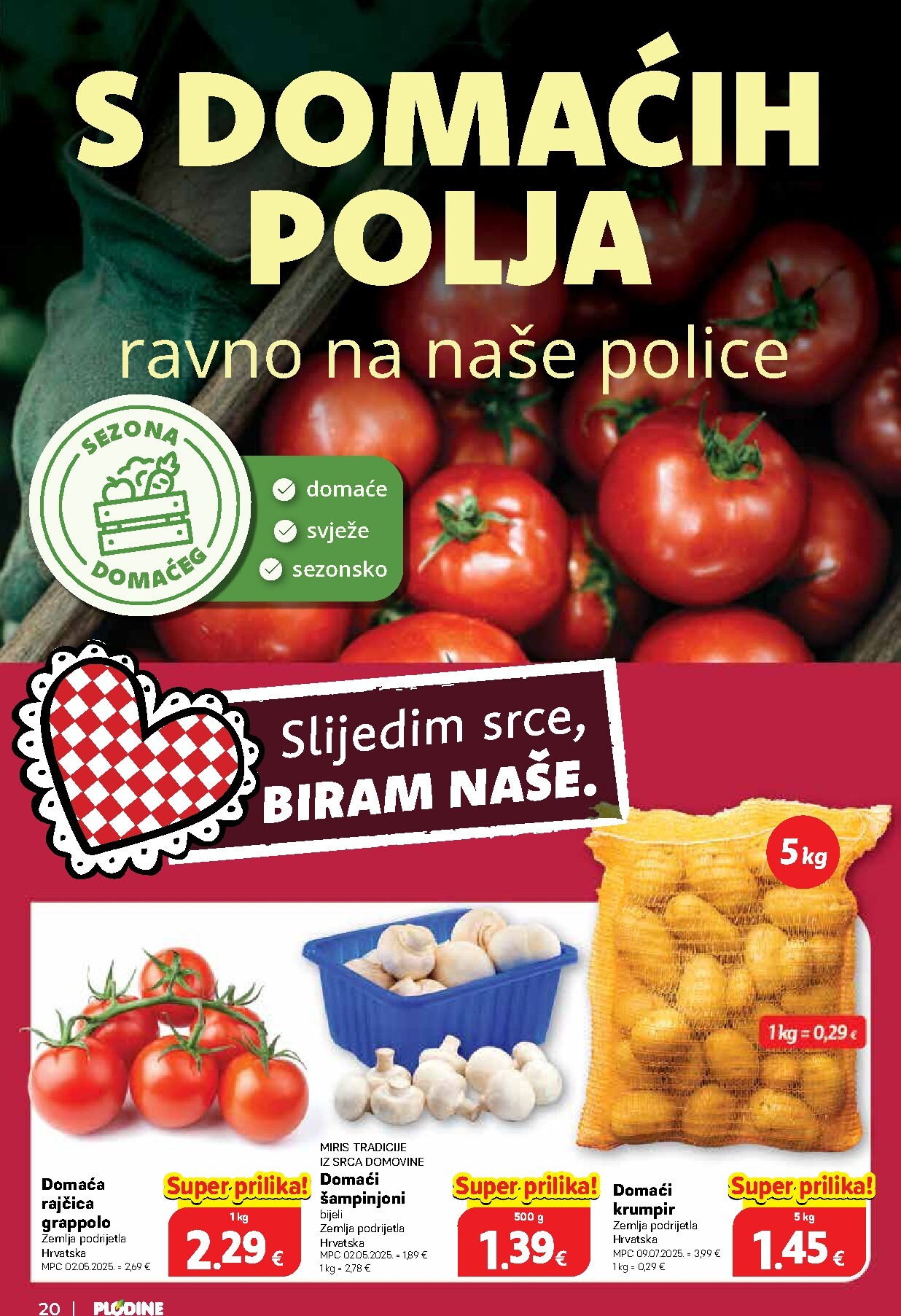 plodine - Plodine letak za sljedeći tjedan od srijede 29.04.2026 do utorka 05.05.2026 - page: 20