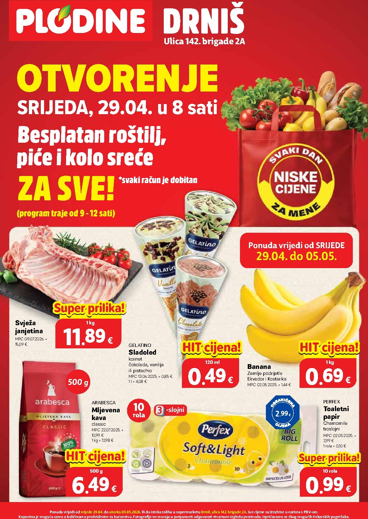 plodine - Plodine - Drniš letak za sljedeći tjedan od srijede 29.04.2026 do utorka 05.05.2026 - page: 1