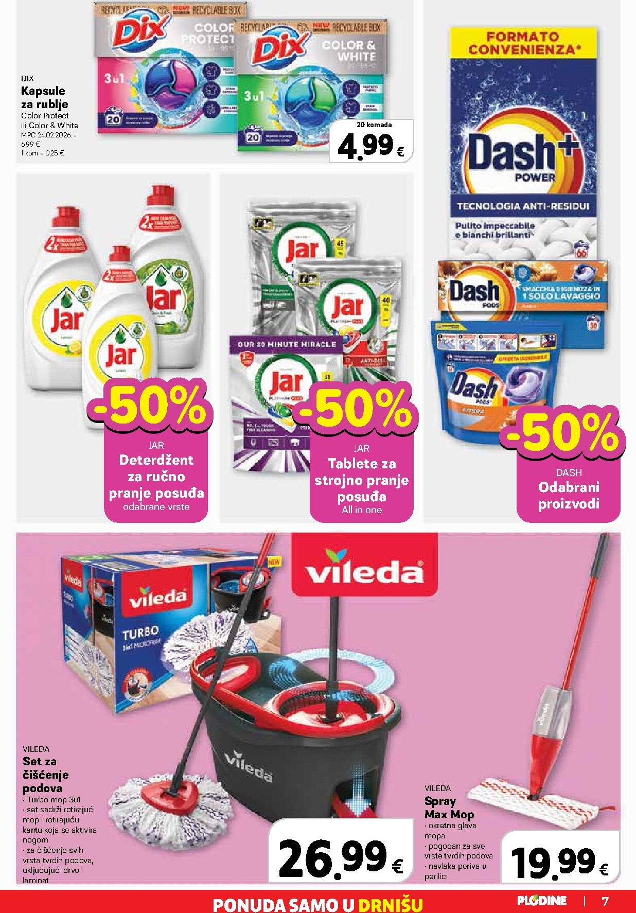 plodine - Plodine - Drniš letak za sljedeći tjedan od srijede 29.04.2026 do utorka 05.05.2026 - page: 7