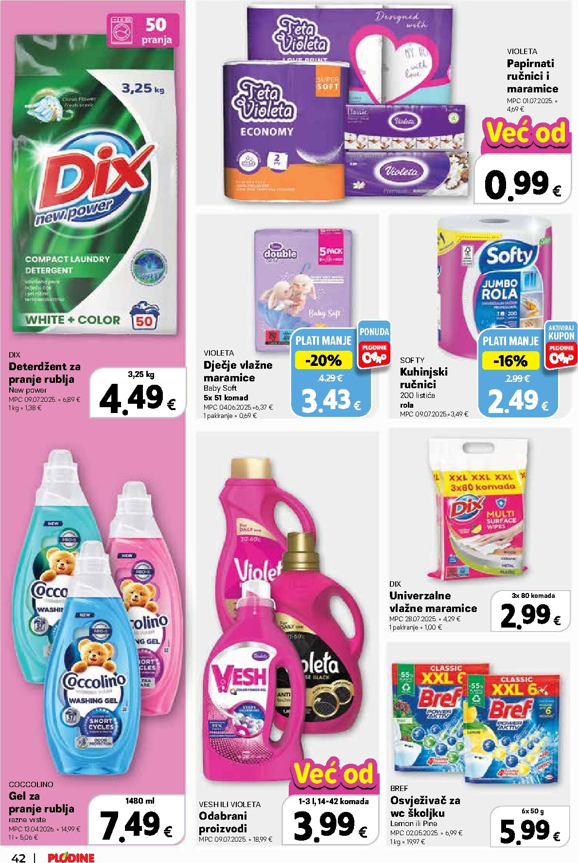 plodine - Plodine - Drniš letak za sljedeći tjedan od srijede 29.04.2026 do utorka 05.05.2026 - page: 42