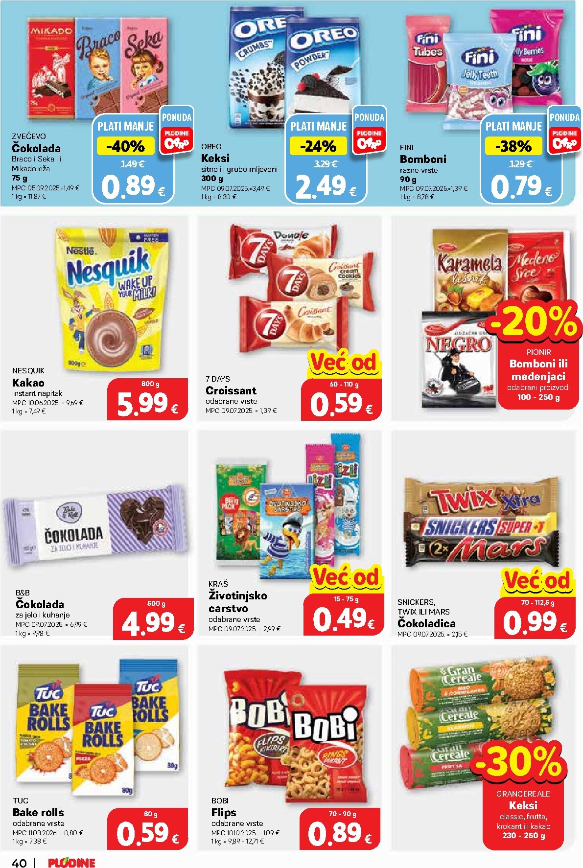 plodine - Plodine - Drniš letak za sljedeći tjedan od srijede 29.04.2026 do utorka 05.05.2026 - page: 40