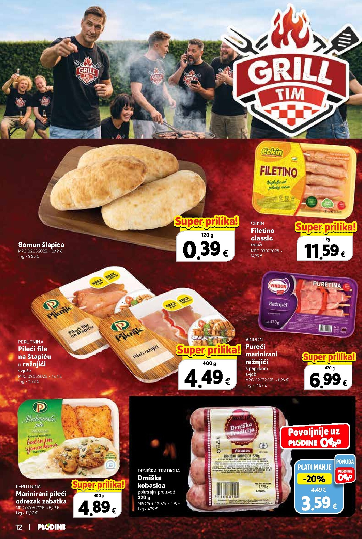 plodine - Plodine - Drniš letak za sljedeći tjedan od srijede 29.04.2026 do utorka 05.05.2026 - page: 12