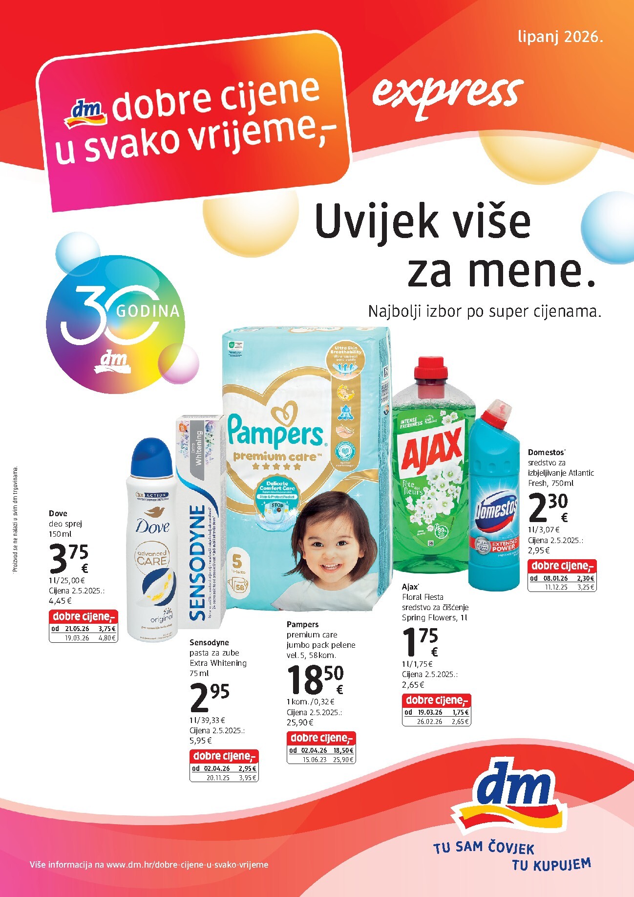 dm - Aktualni katalog dm - Express od utorka, 16.06.2026 do utorka, 30.06.2026 - page: 1