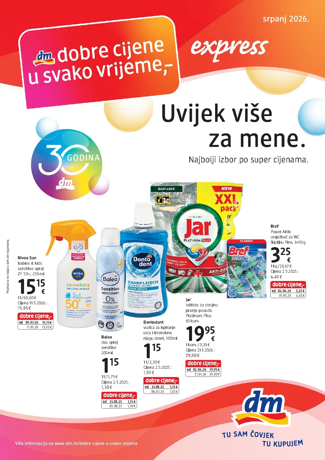 dm - Novi dm katalog od četvrtka, 16.07.2026 do četvrtka, 30.07.2026 - page: 1