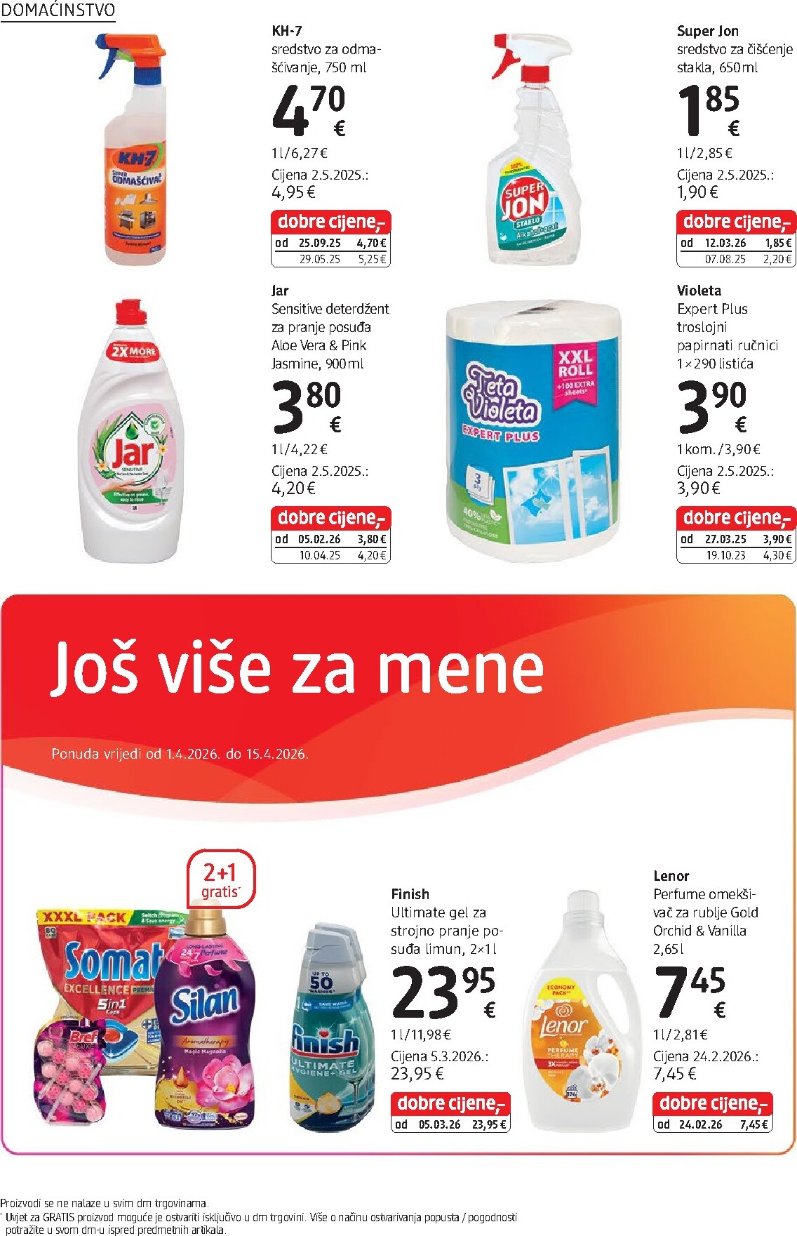 dm - Prelistajte katalog dm, vrijedi od 01.04.2026 do 15.04.2026 - page: 38