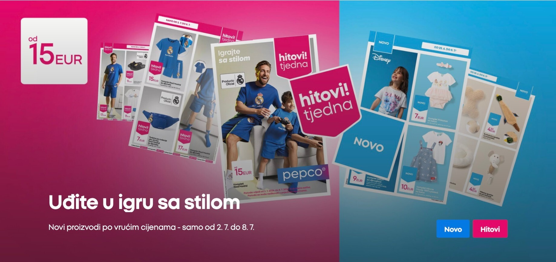 pepco - Aktualni katalog Pepco od četvrtka, 02.07.2026 do srijede, 08.07.2026
