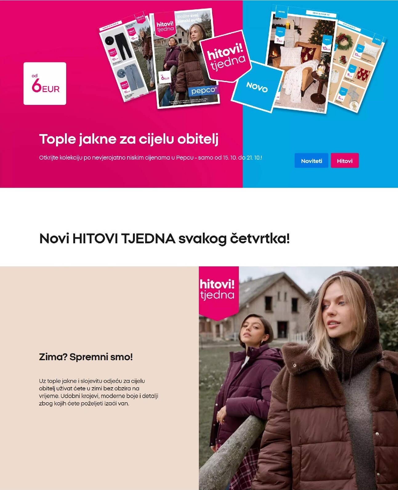 pepco - Aktualni katalog Pepco od četvrtka, 15.10.2026 do srijede, 21.10.2026 - page: 1