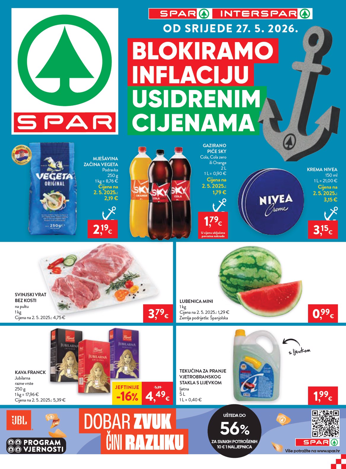 spar - Novi SPAR katalog od srijede, 27.05.2026 do utorka, 02.06.2026