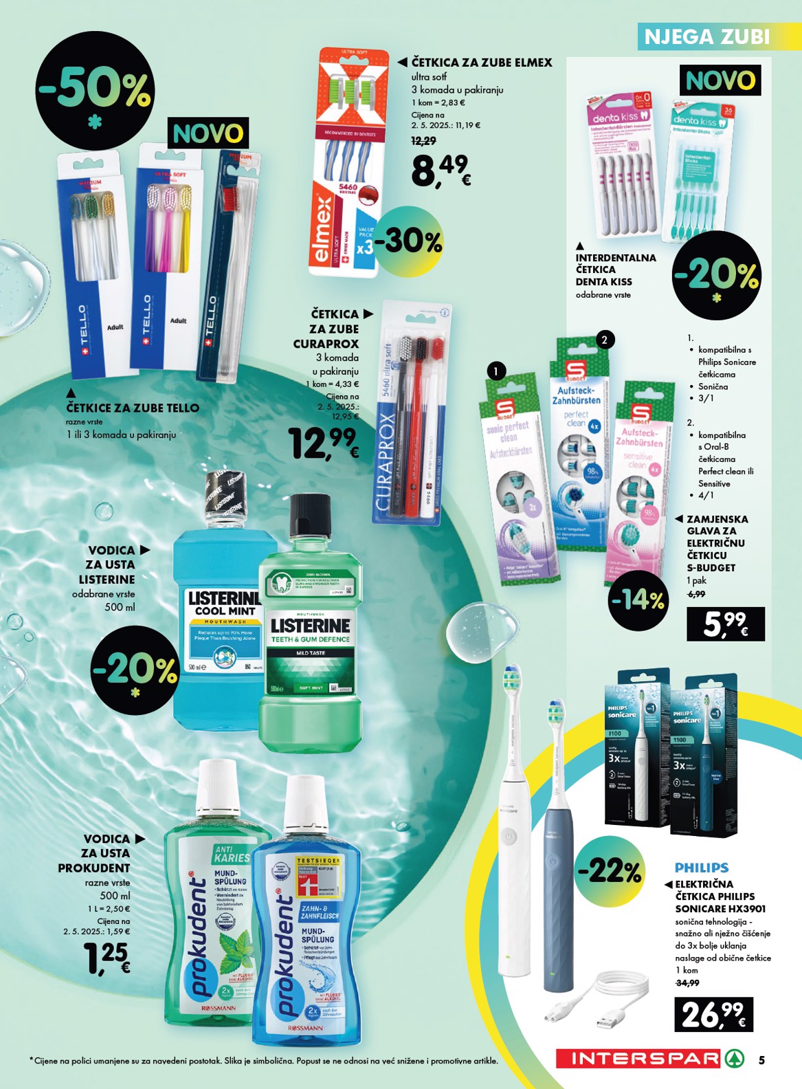 spar - Aktualni katalog INTERSPAR - Njega od četvrtka, 04.06.2026 do srijede, 17.06.2026 - page: 5
