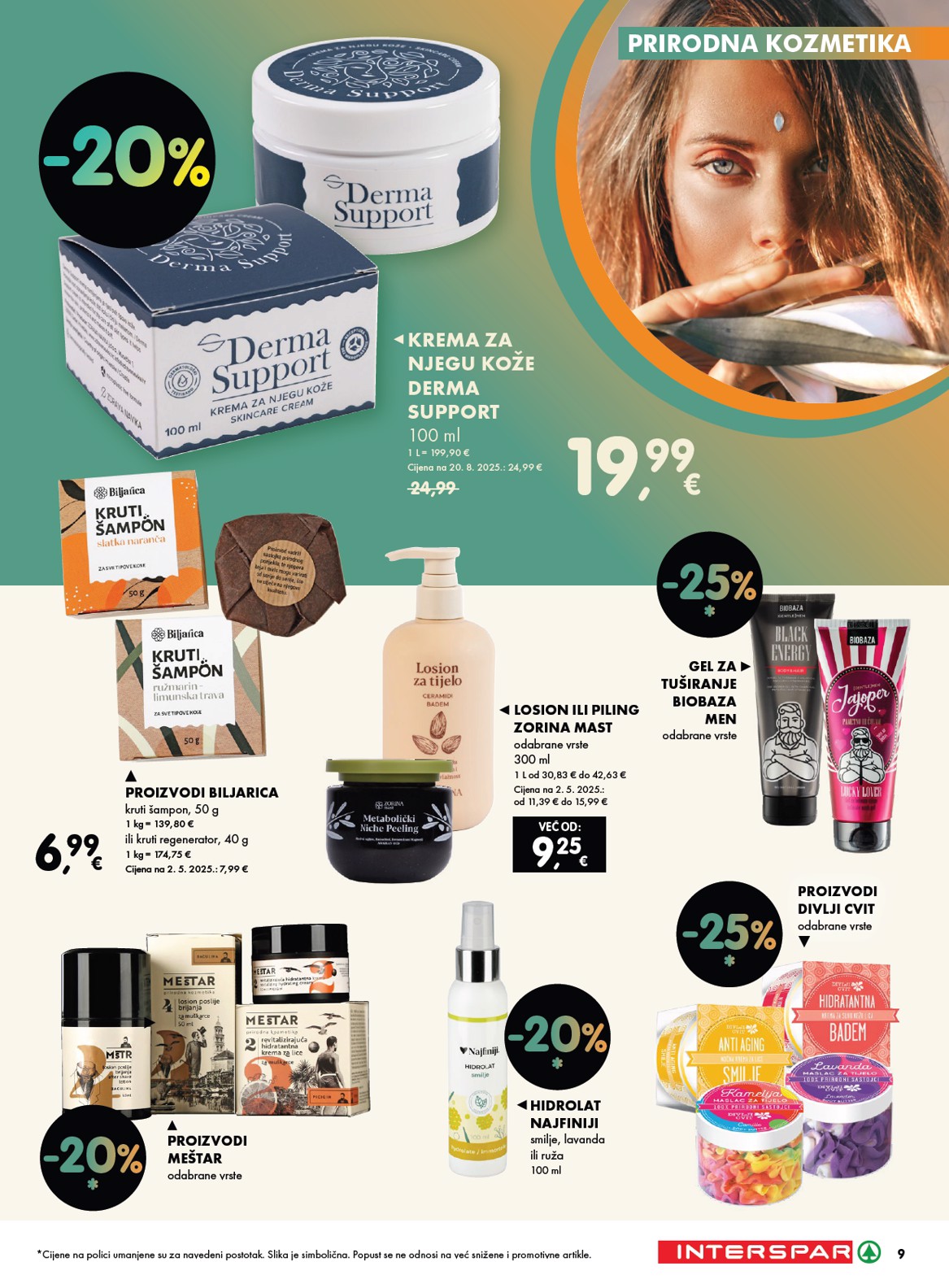 spar - Aktualni katalog INTERSPAR - Njega od četvrtka, 04.06.2026 do srijede, 17.06.2026 - page: 9