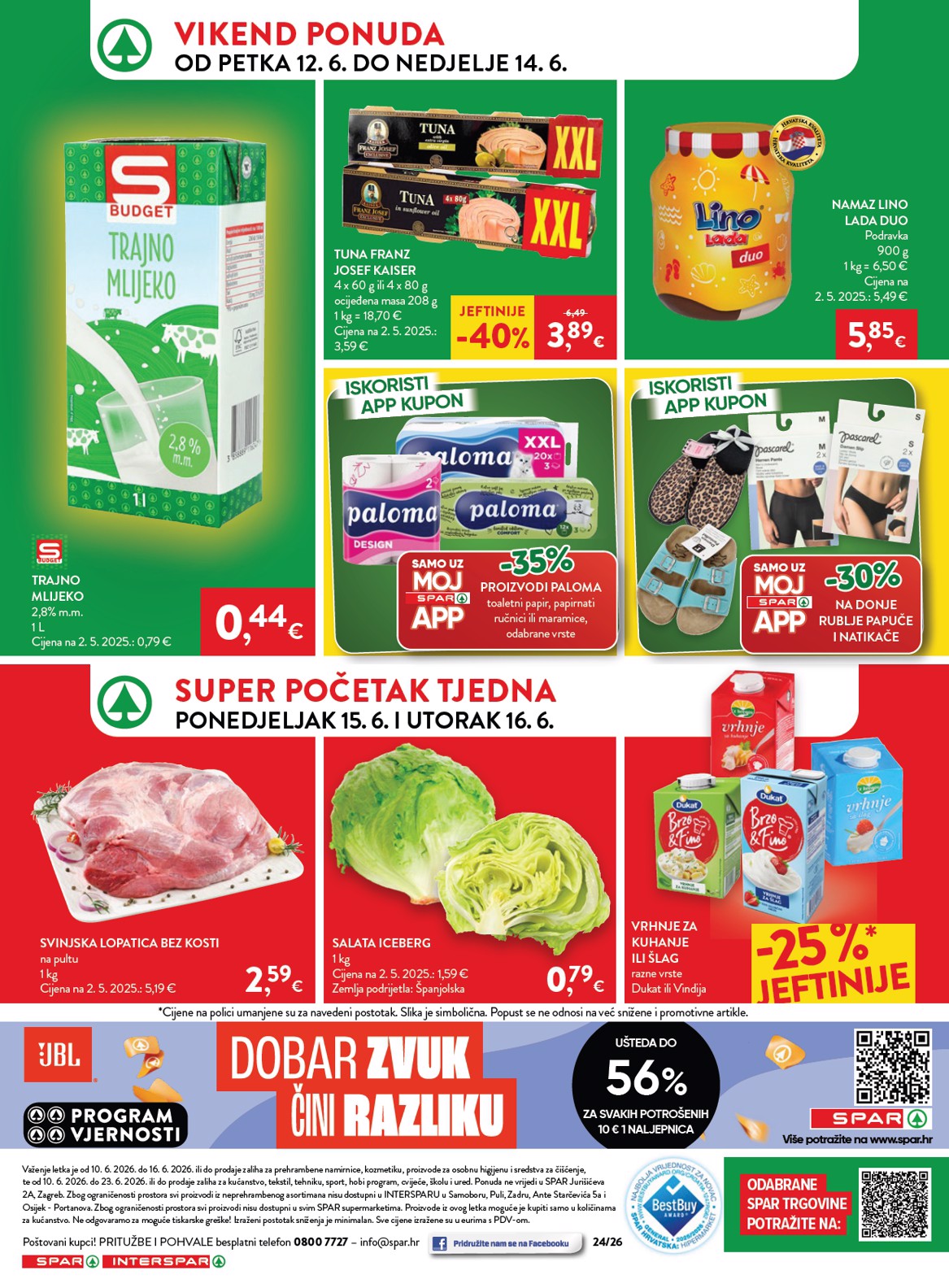 spar - Novi SPAR katalog od srijede, 10.06.2026 do utorka, 16.06.2026 - page: 37