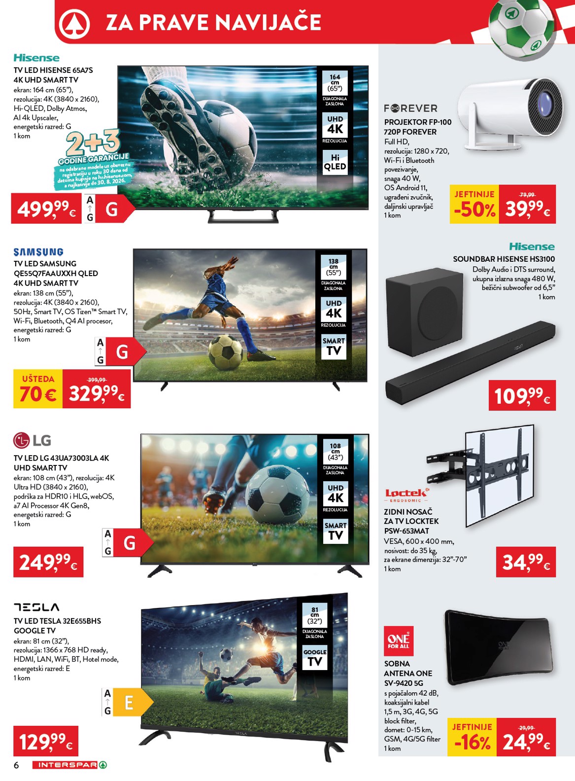 spar - Aktualni katalog Interspar - Kupuj kao prvak od srijede, 10.06.2026 do utorka, 23.06.2026 - page: 6