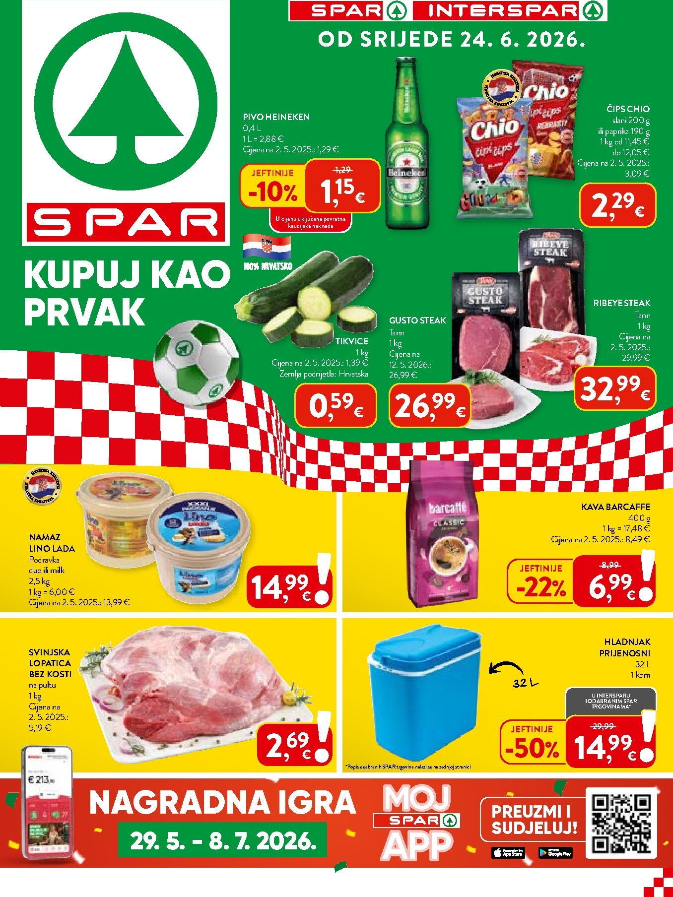 spar - Novi SPAR katalog od srijede, 24.06.2026 do utorka, 30.06.2026