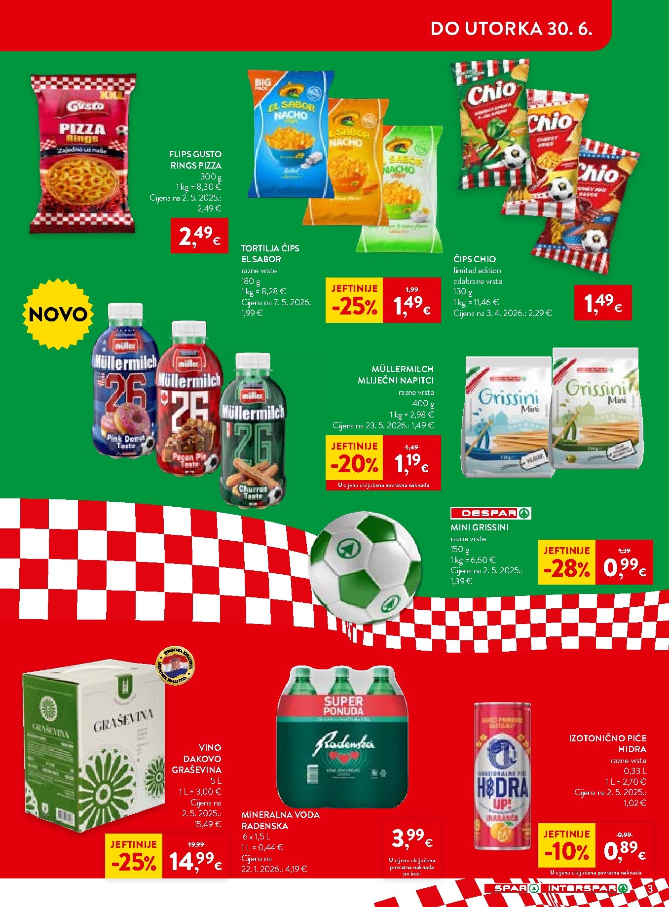 spar - Novi SPAR katalog od srijede, 24.06.2026 do utorka, 30.06.2026 - page: 3
