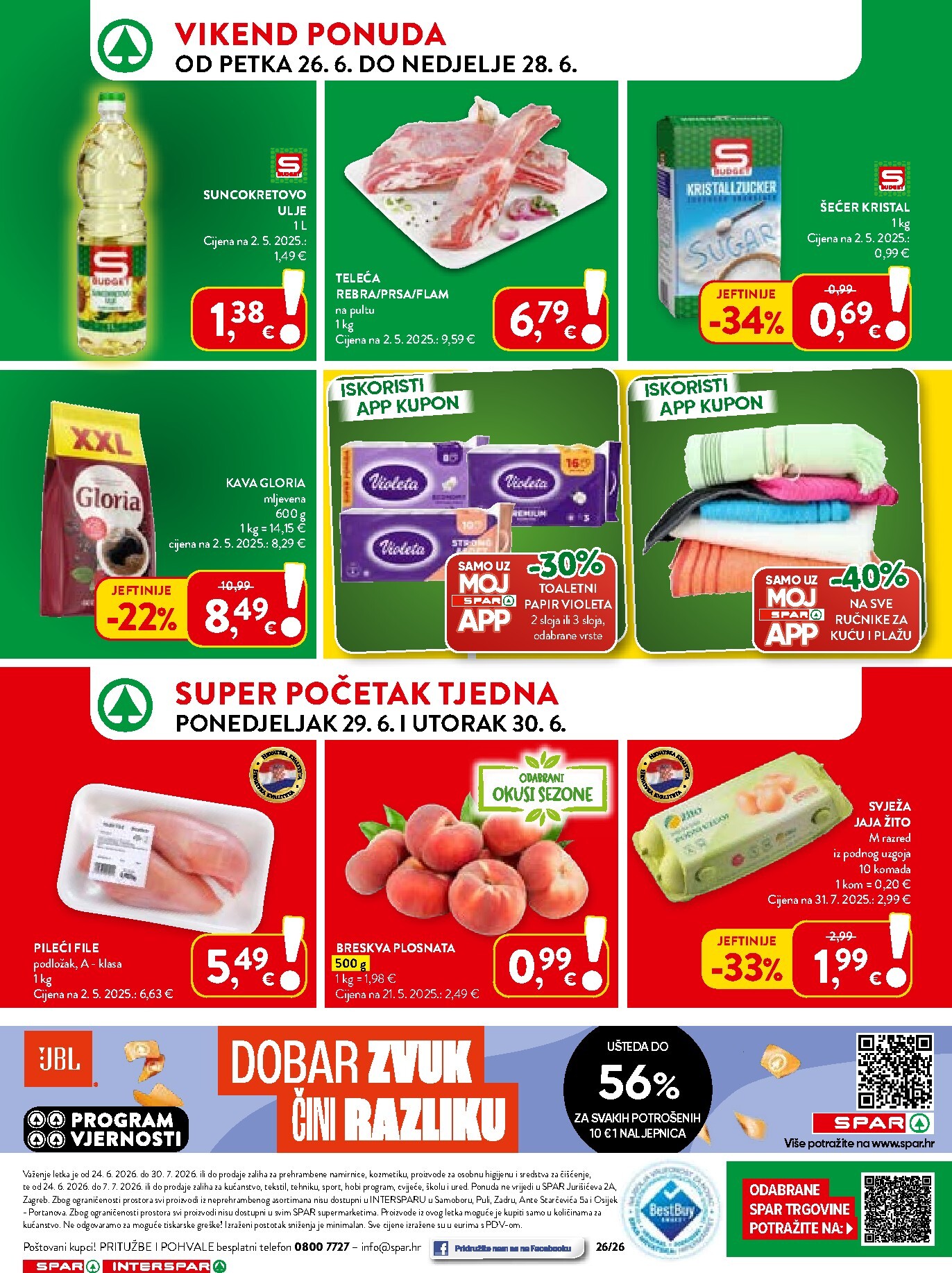 spar - Novi SPAR katalog od srijede, 24.06.2026 do utorka, 30.06.2026 - page: 36
