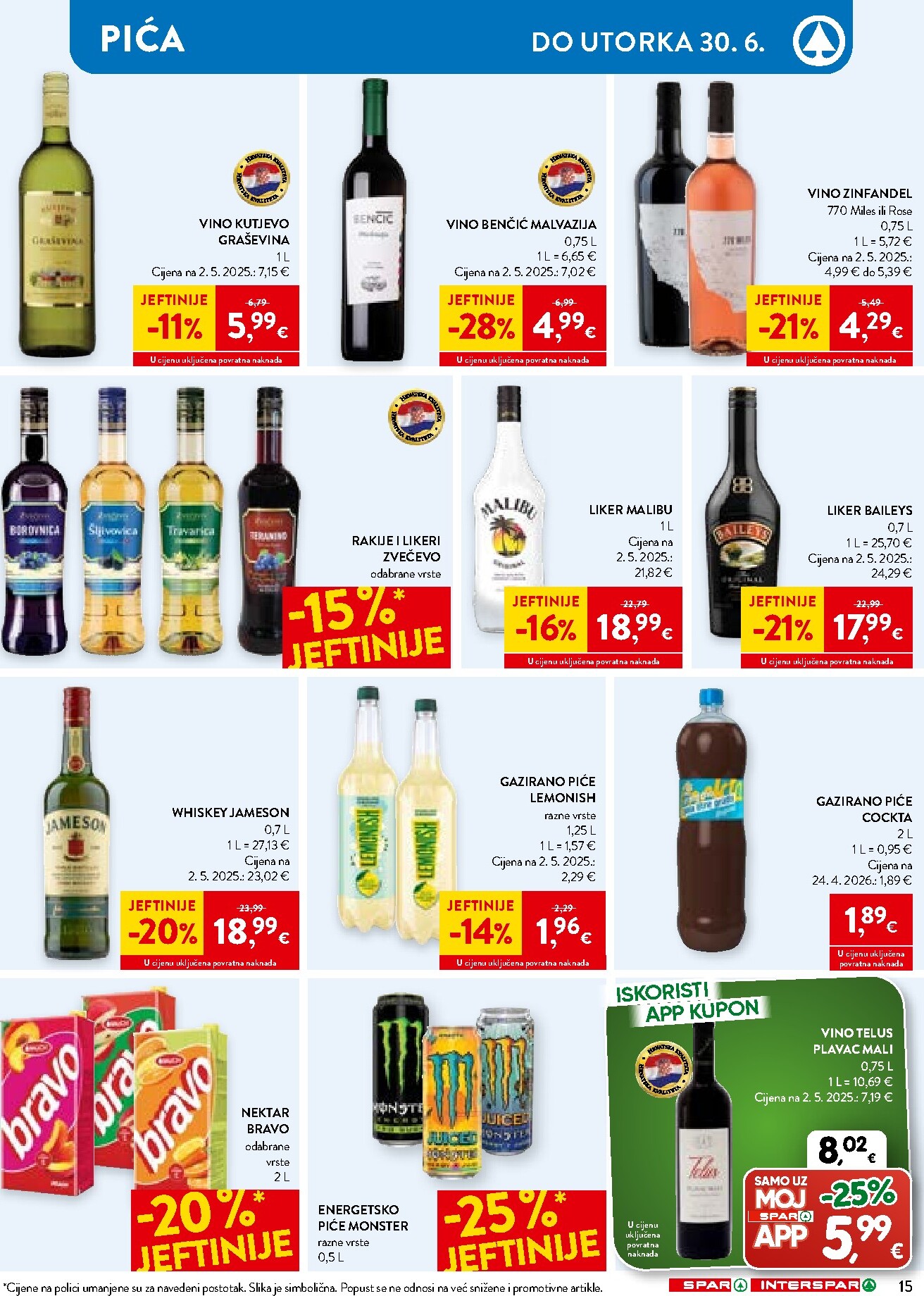 spar - Novi SPAR katalog od srijede, 24.06.2026 do utorka, 30.06.2026 - page: 23