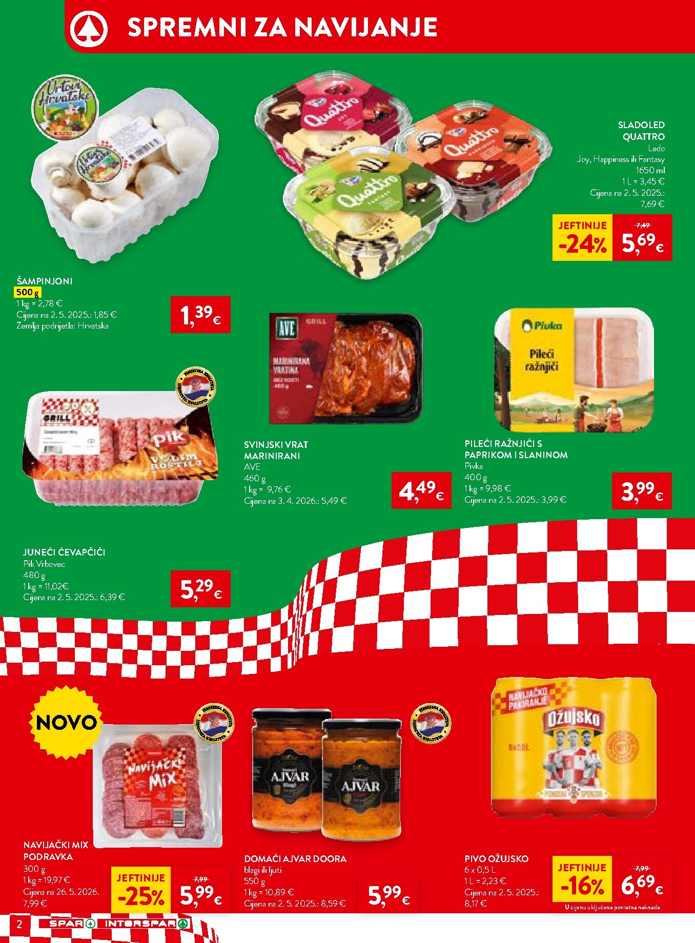 spar - Novi SPAR katalog od srijede, 24.06.2026 do utorka, 30.06.2026 - page: 2