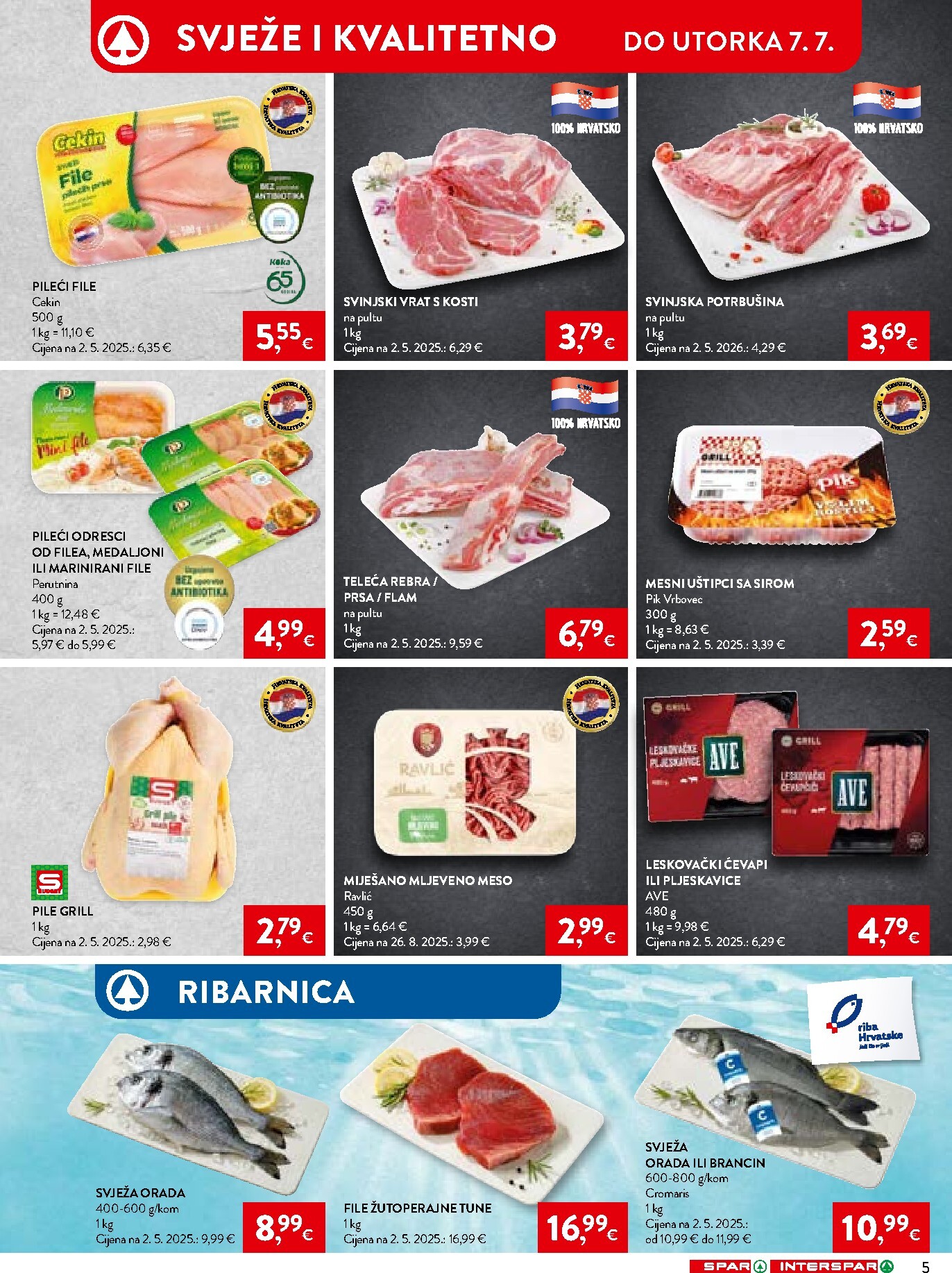 spar - Novi SPAR katalog od srijede, 01.07.2026 do utorka, 07.07.2026 - page: 5