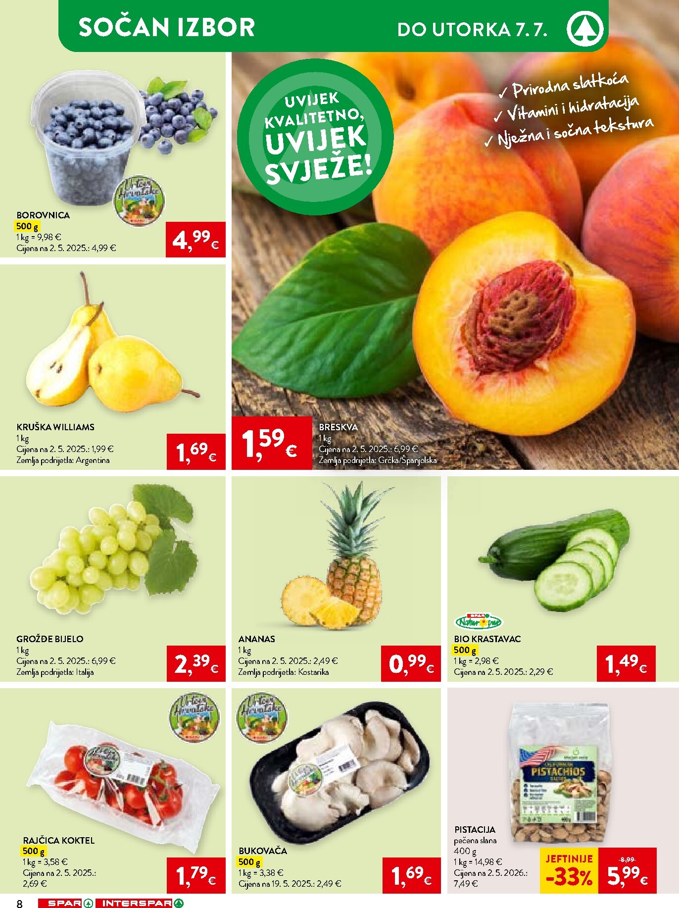 spar - Novi SPAR katalog od srijede, 01.07.2026 do utorka, 07.07.2026 - page: 6