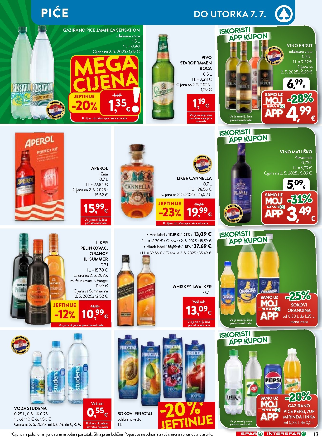spar - Novi SPAR katalog od srijede, 01.07.2026 do utorka, 07.07.2026 - page: 20