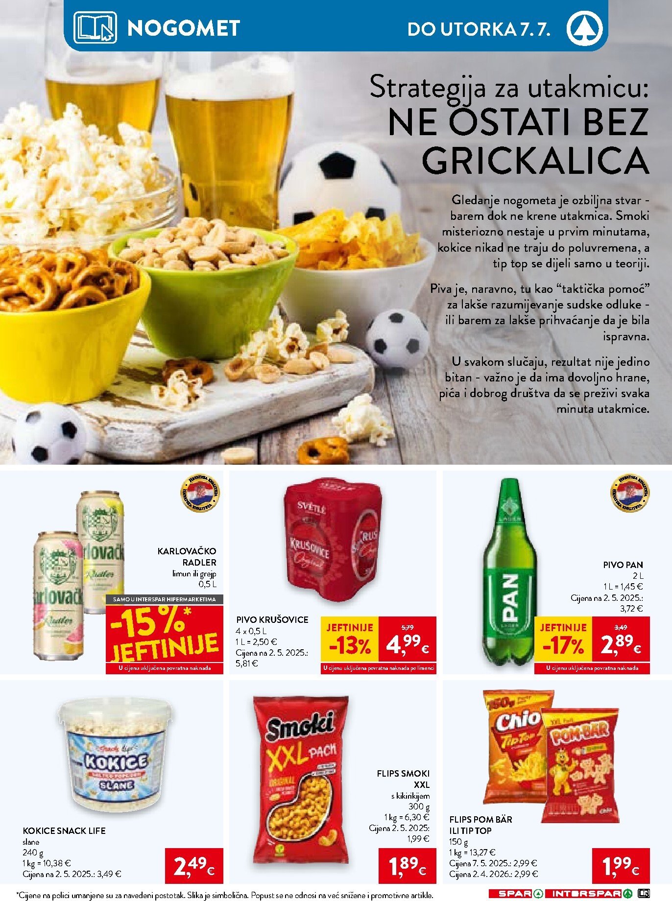 spar - Novi SPAR katalog od srijede, 01.07.2026 do utorka, 07.07.2026 - page: 21